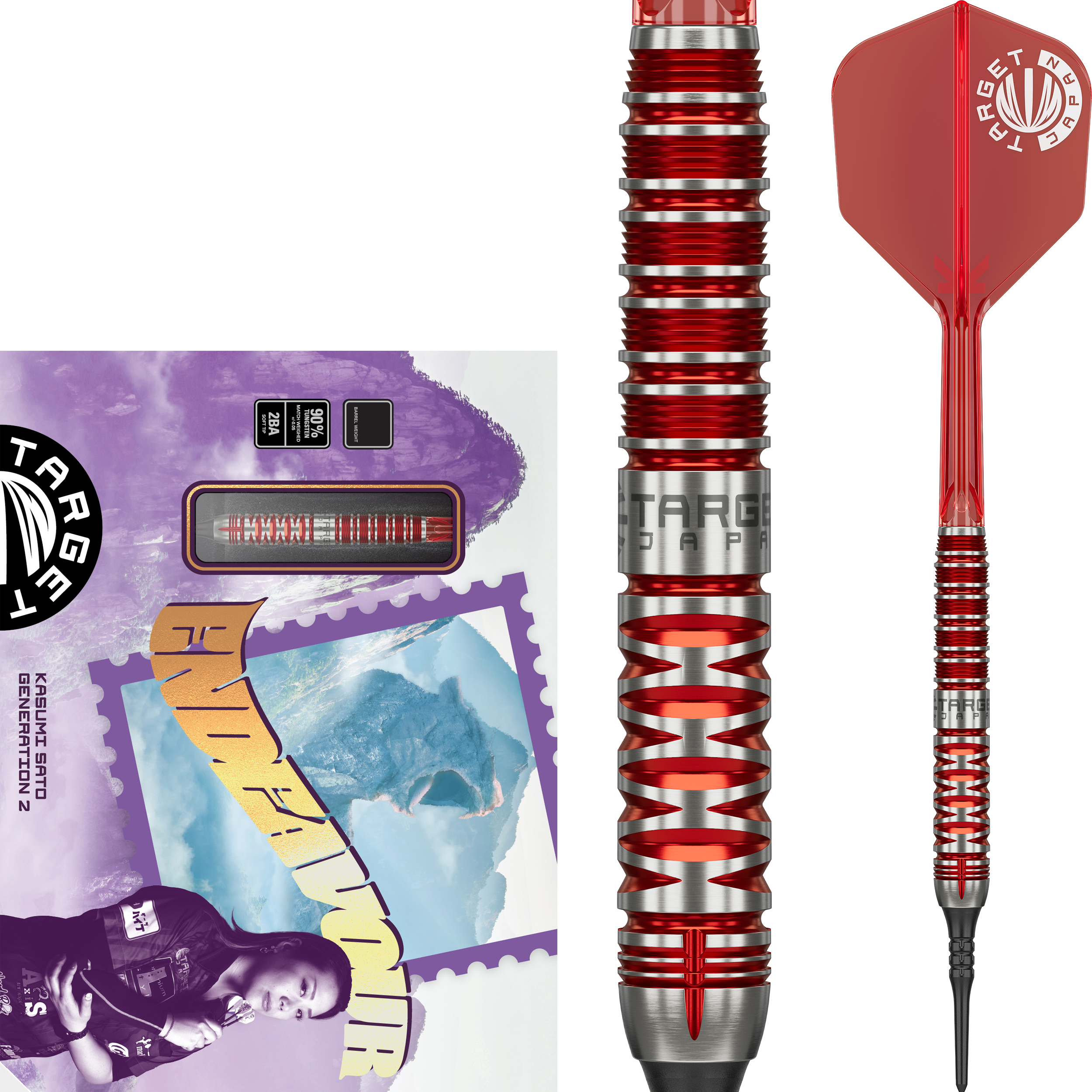 Target Japan - Kasumi Sato GEN 2 MAX - Softdart Target Japan - Kasumi Sato GEN 2 MAX - Softdart