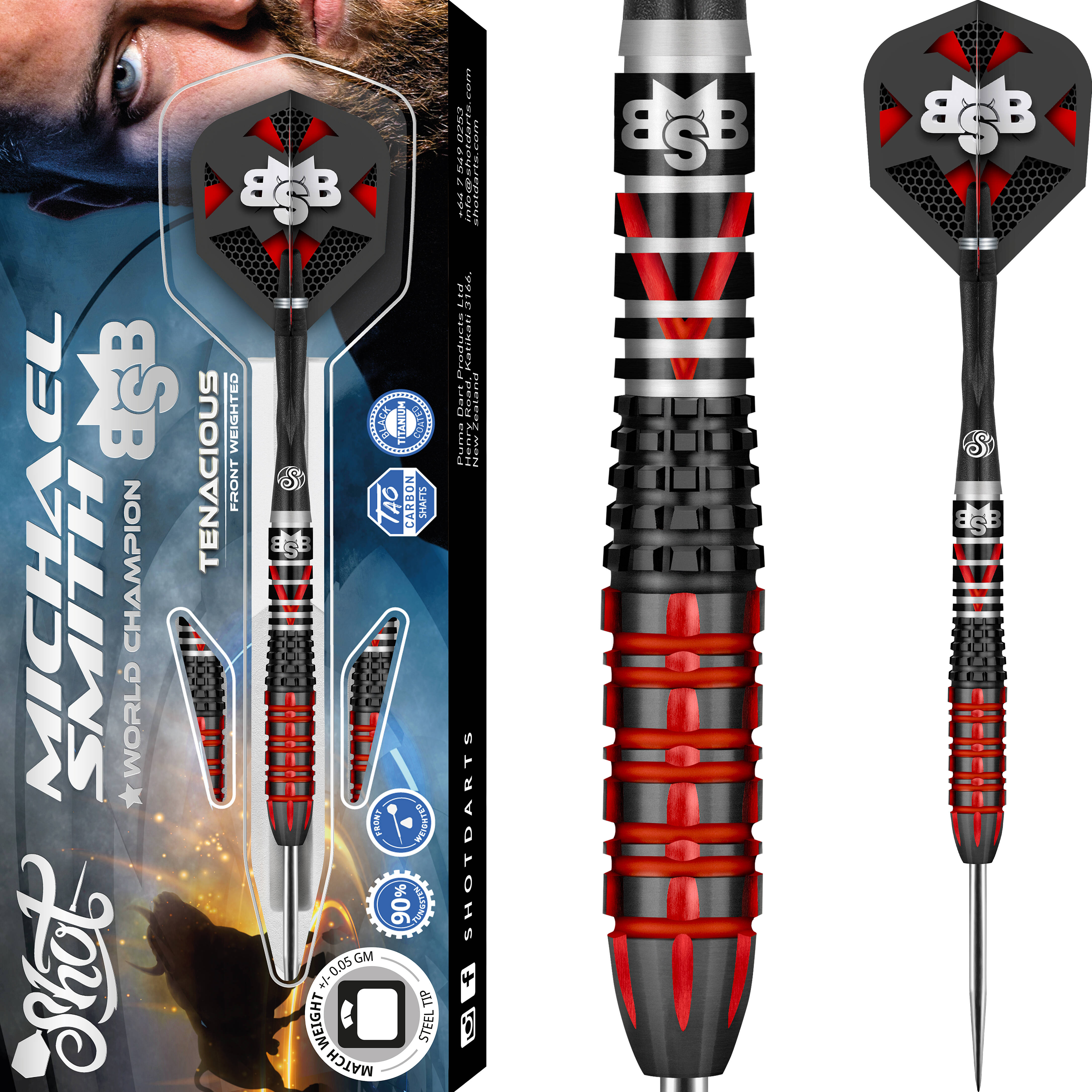 Shot-Michael-Smith-Tenacious-Steeldart-Collage Shot - Michael Smith Tenacious - Steeldart