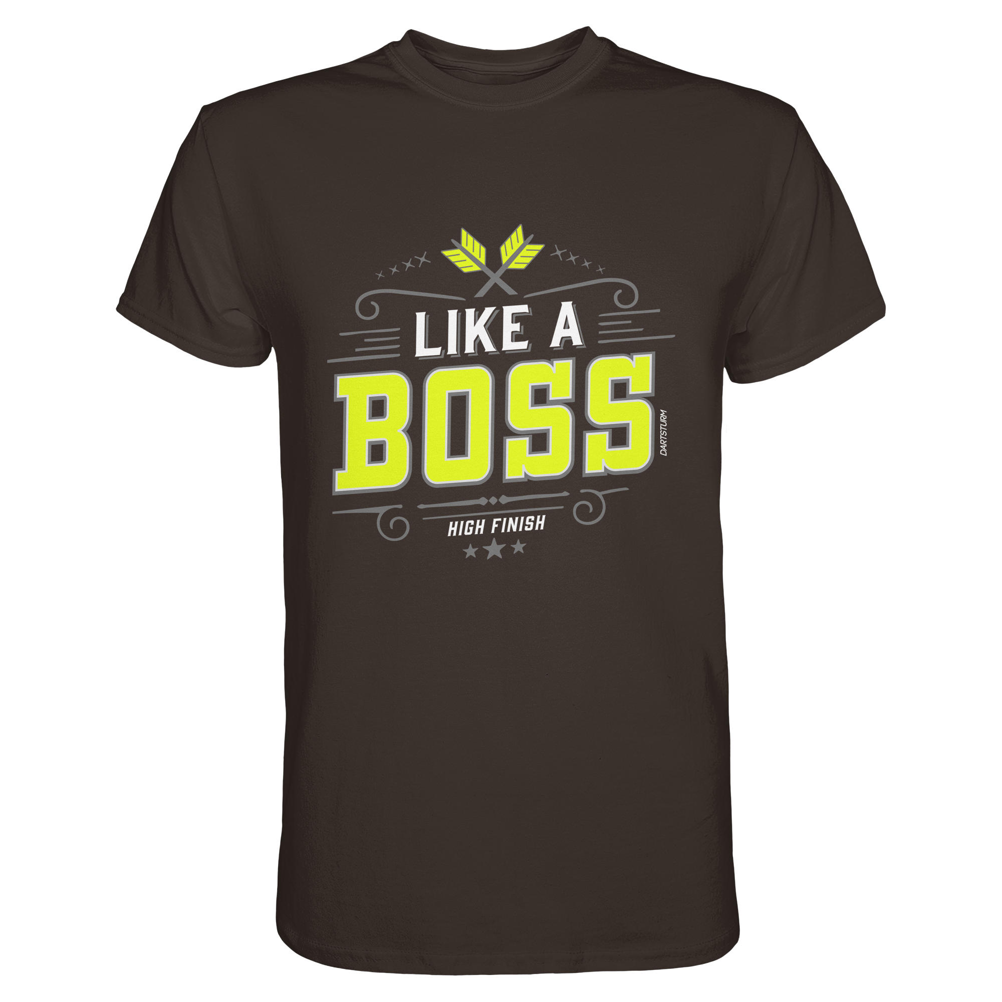 DartSturm - Like a Boss Yellow - Premium Shirt