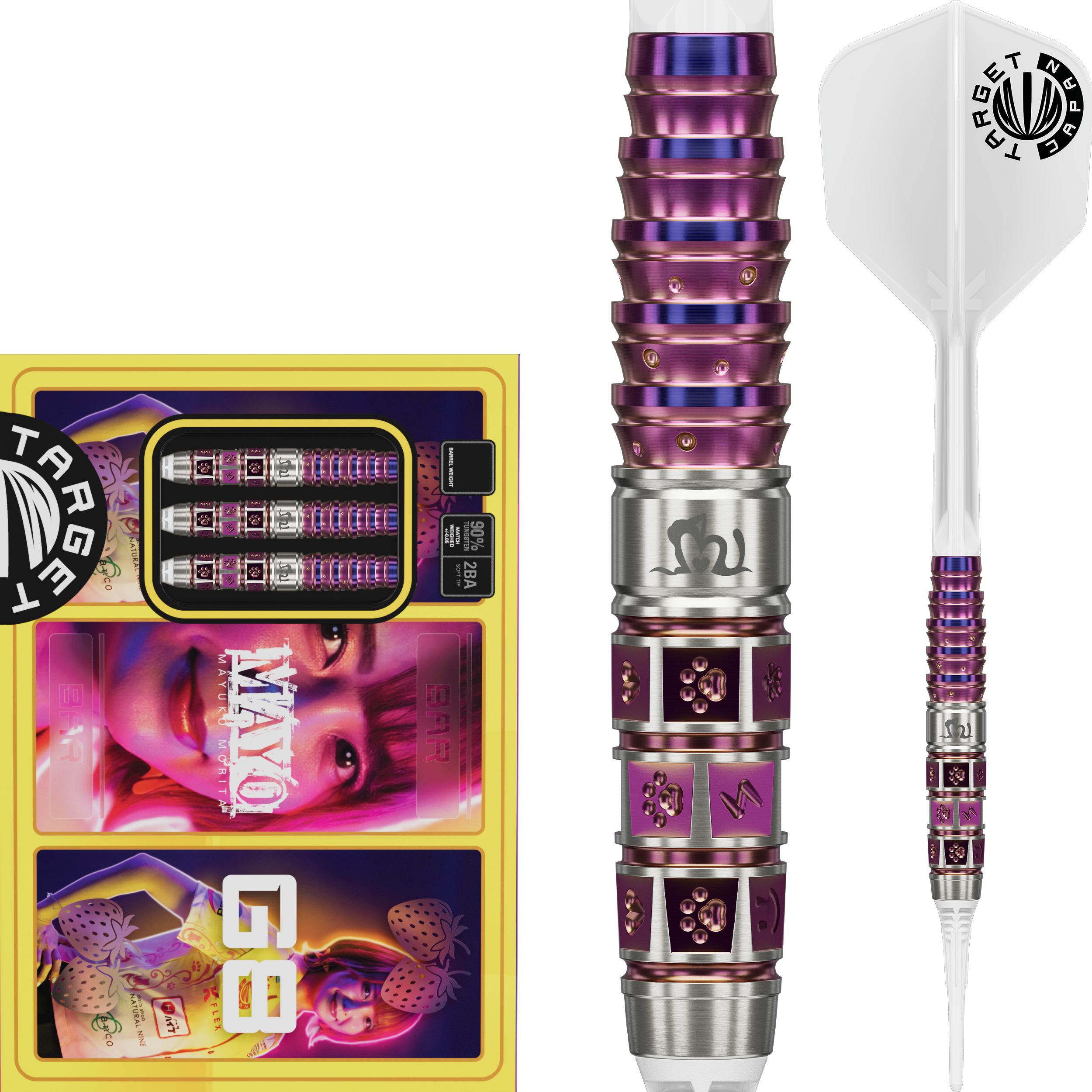 Target Japan - Mayuko Morita GEN 8 - Softdart Target Japan - Mayuko Morita GEN 8 - Softdart