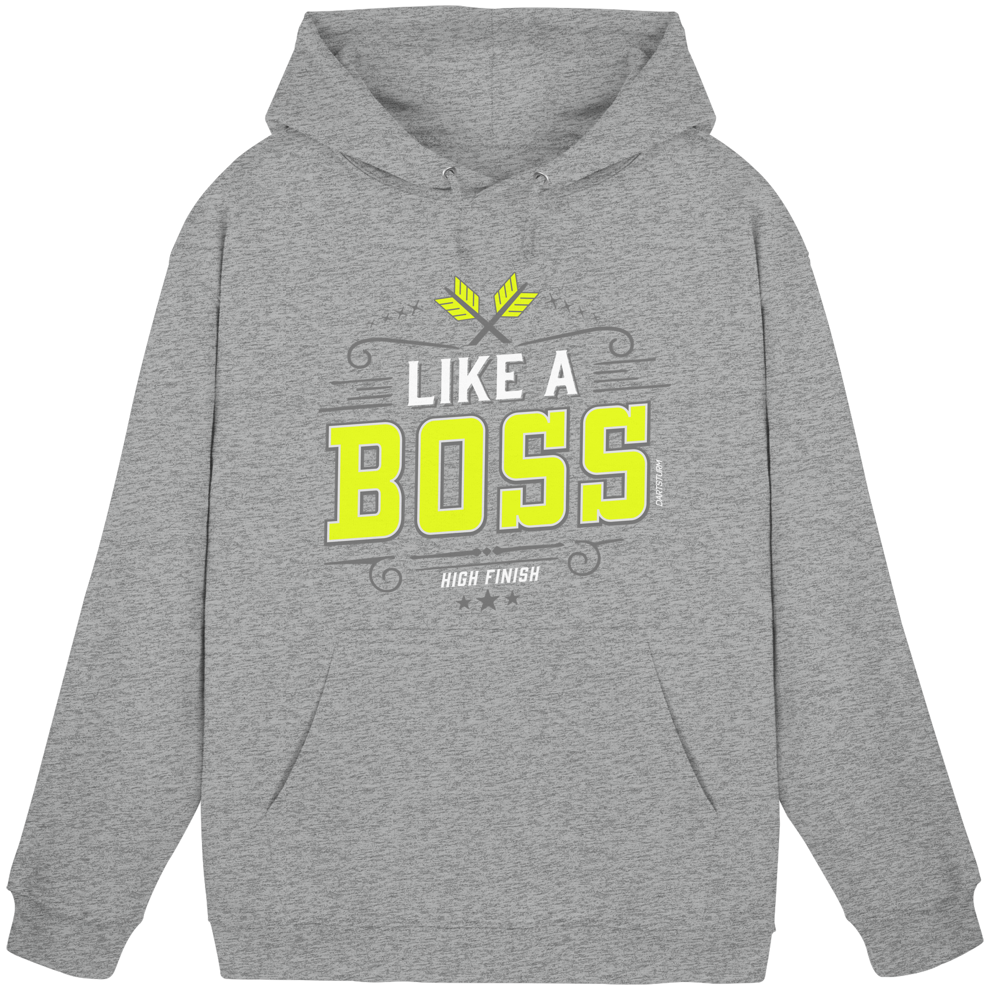 DartSturm - Like a Boss Yellow - Basic Unisex Hoodie DartSturm - Like a Boss Yellow - Basic Unisex Hoodie