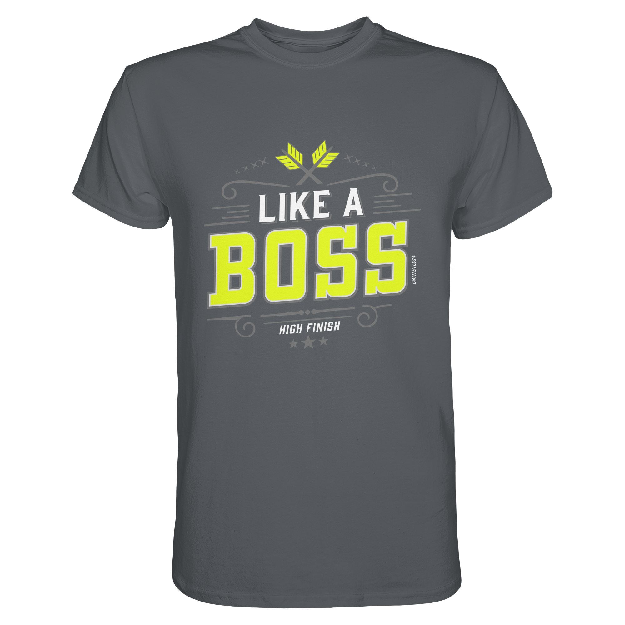 DartSturm - Like a Boss Yellow - Premium Shirt