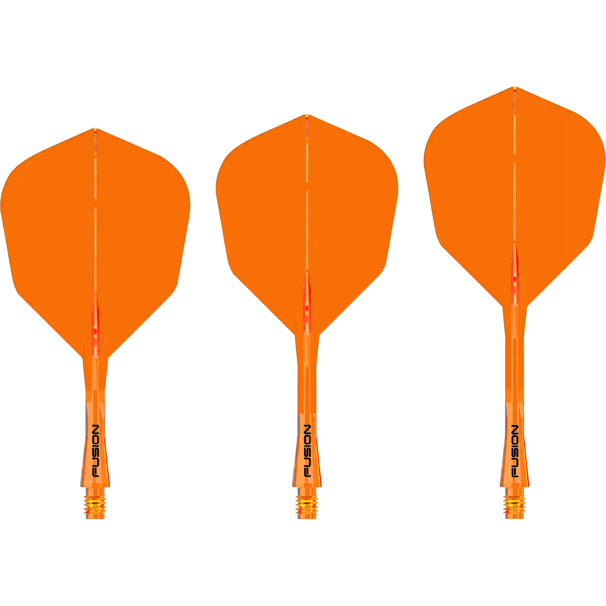 Winmau - Fusion Flightsystem Neon Orange - No6 Winmau - Fusion Flightsystem Neon Orange - No6