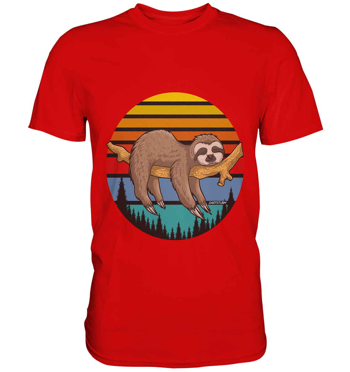 DartSturm - Lazy Sloth - Premium Shirt