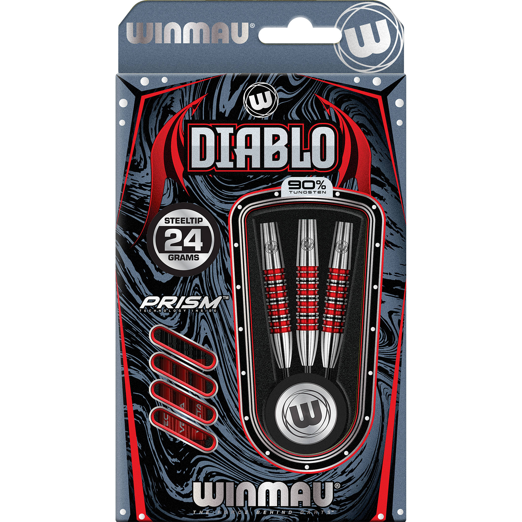Winmau-Diablo-Typ-A-Steeldart-Verpackung Winmau - Diablo Typ A - Steeldart