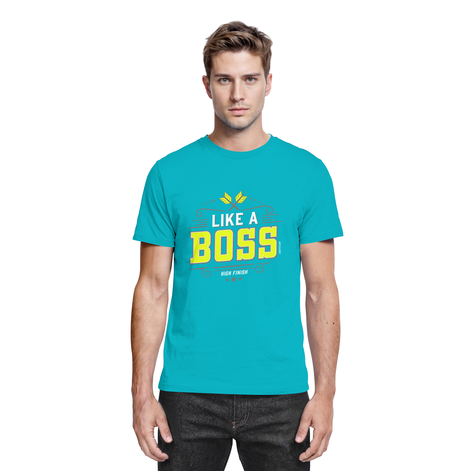 DartSturm - Like a Boss Yellow - Premium Shirt DartSturm - Like a Boss Yellow - Premium Shirt