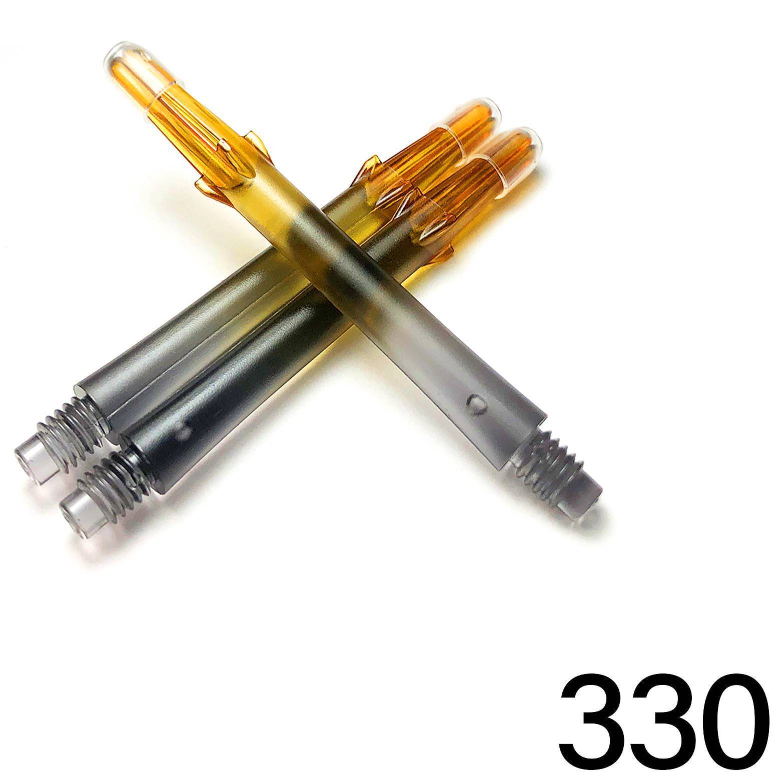 L-Style - L-Shaft Lock Straight N9 TwinColor - Schwarz Orange