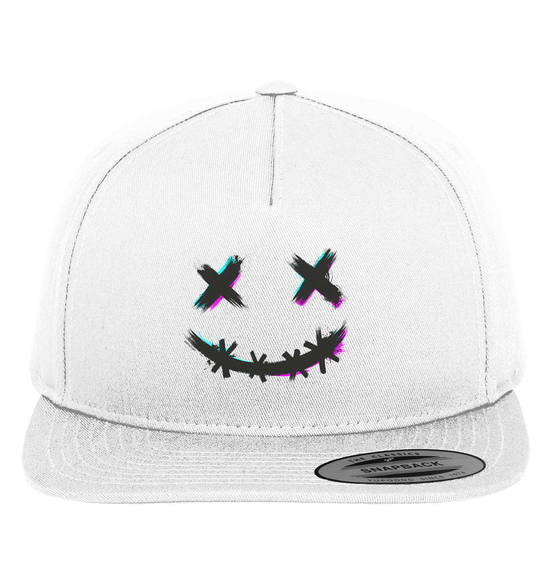DartSturm - Scary Smile Schwarz - Premium Snapback