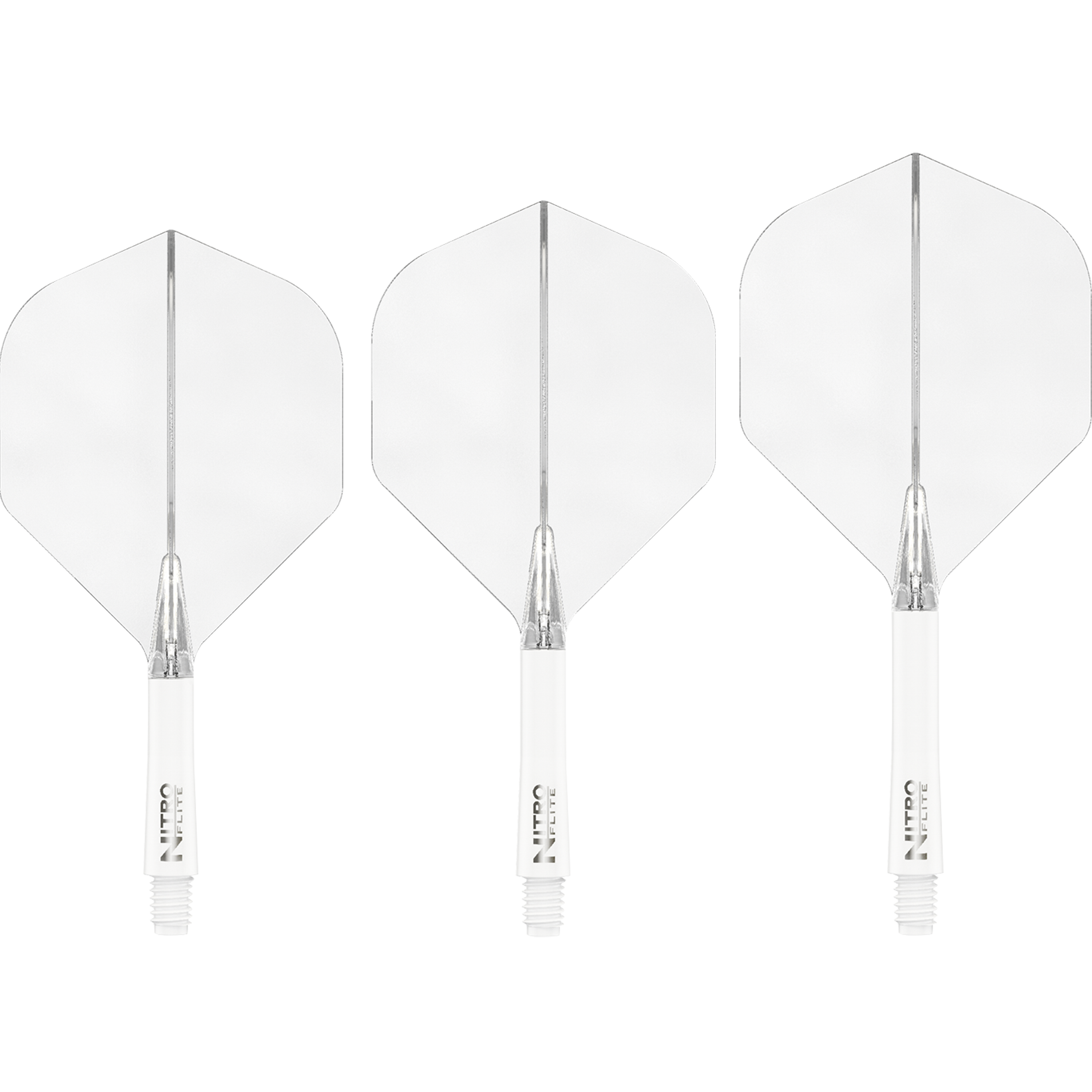 Red Dragon - Nitro Flite Flight Weiß - Transparent Red Dragon - Nitro Flite Flight Weiß - Transparent