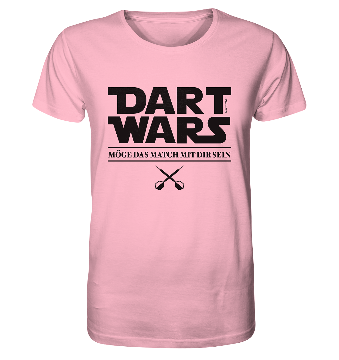 DartSturm - Dart Wars Schwarz - Organic Shirt DartSturm - Dart Wars Schwarz - Organic Shirt
