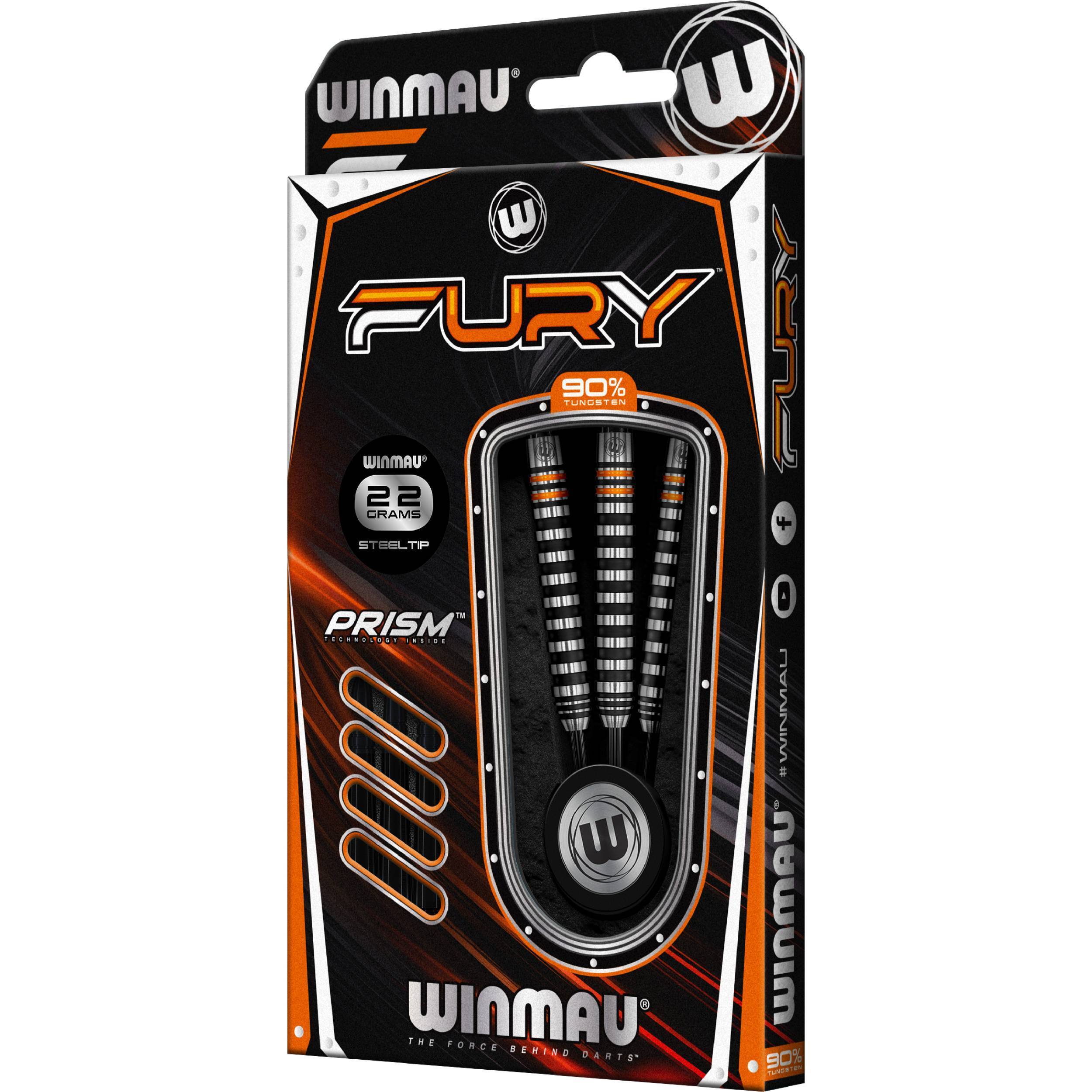 Winmau-Fury-Steeldart-Verpackung Winmau - Fury - Steeldart