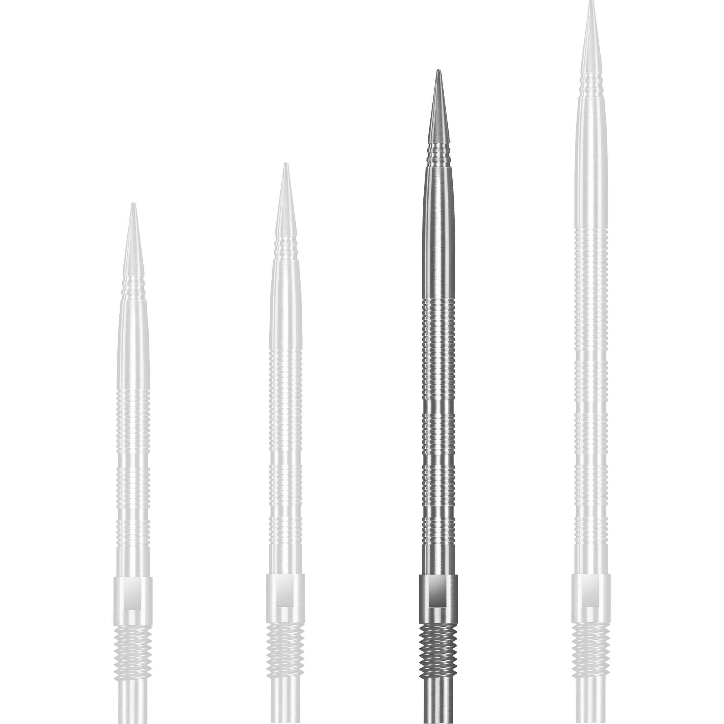 Harrows - Quick Point Micro Ridge - Silber