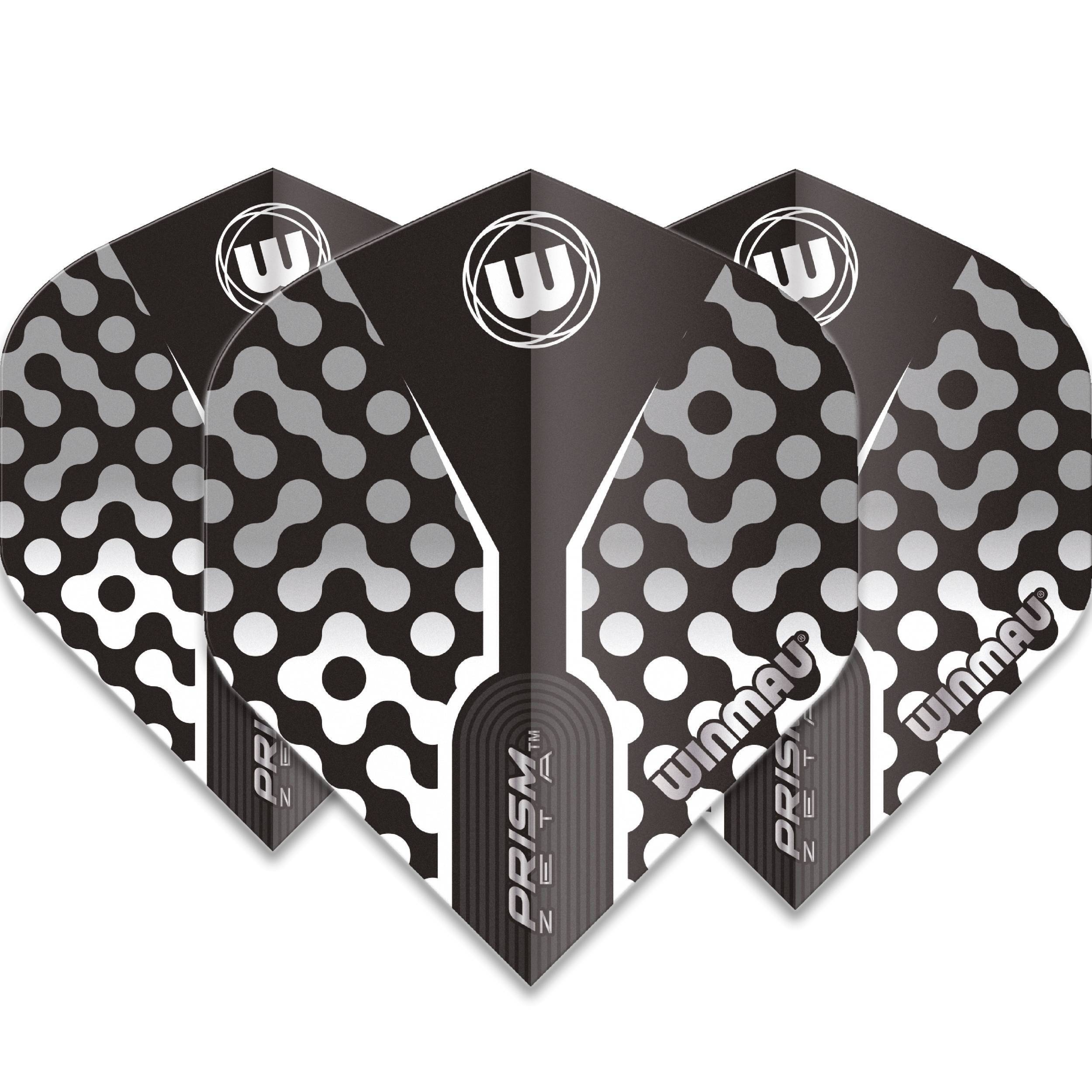 Winmau-Prism-Zeta-Chain-Flight-Standard-Silber Winmau - Prism Zeta Chain Flight - Standard