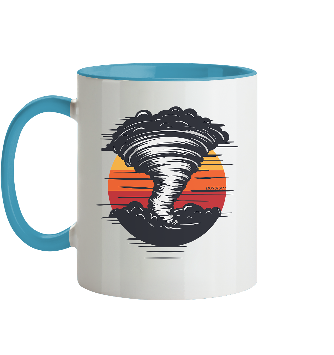 DartSturm - Twister - Tasse zweifarbig