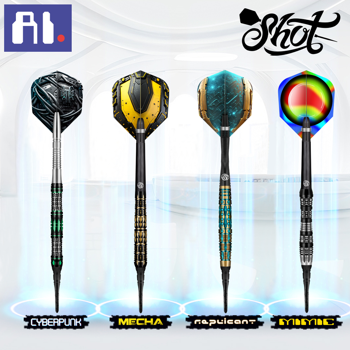 Shot - Ai Cyberpunk - Softdart Shot - Ai Cyberpunk - Softdart
