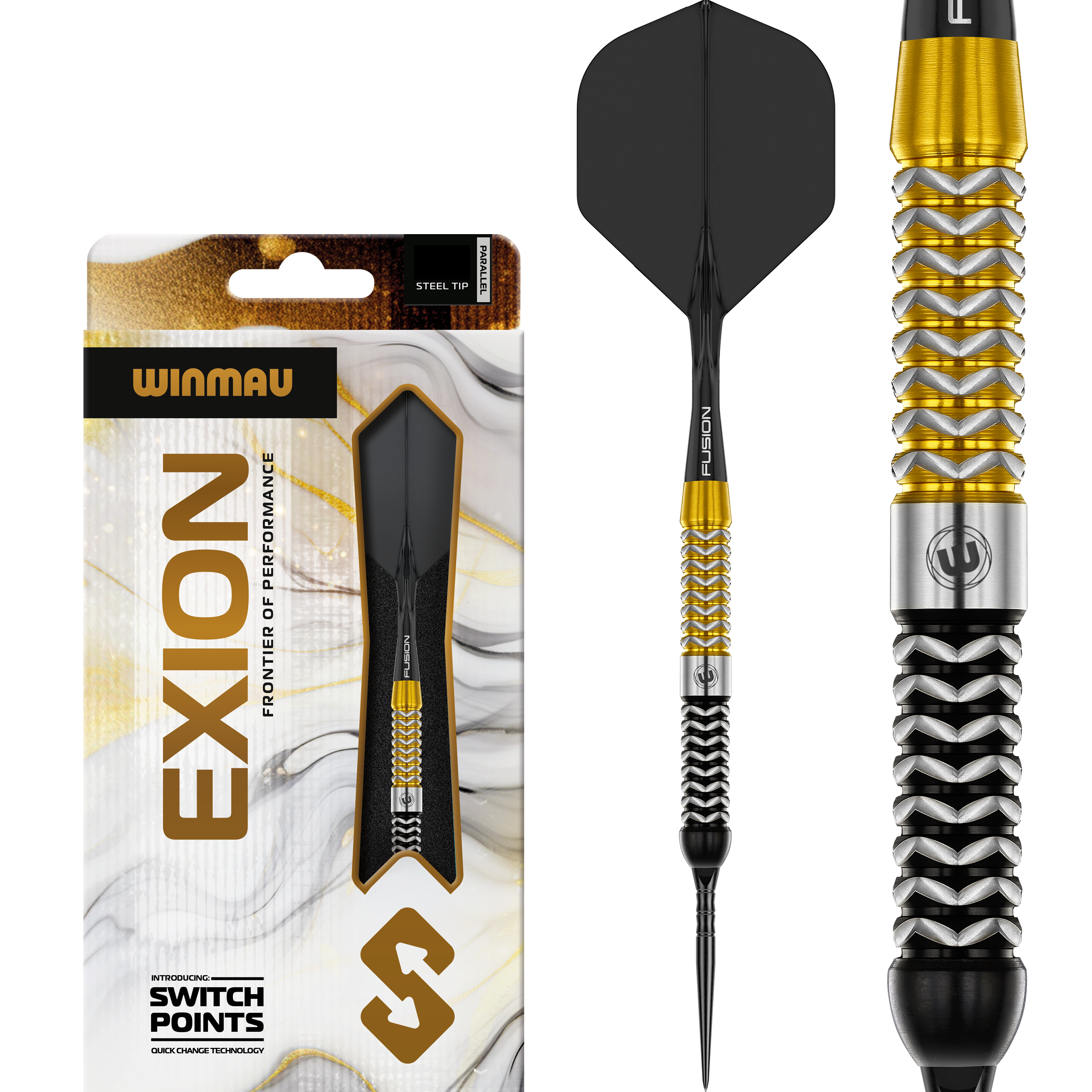 Winmau - Switch Point - Exion Parallel - Steeldart