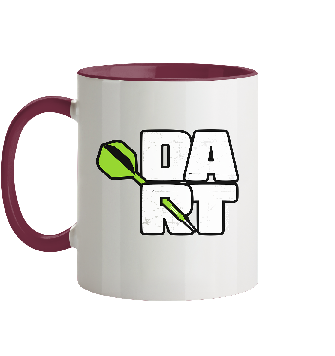 DartSturm - Dart - Tasse zweifarbig