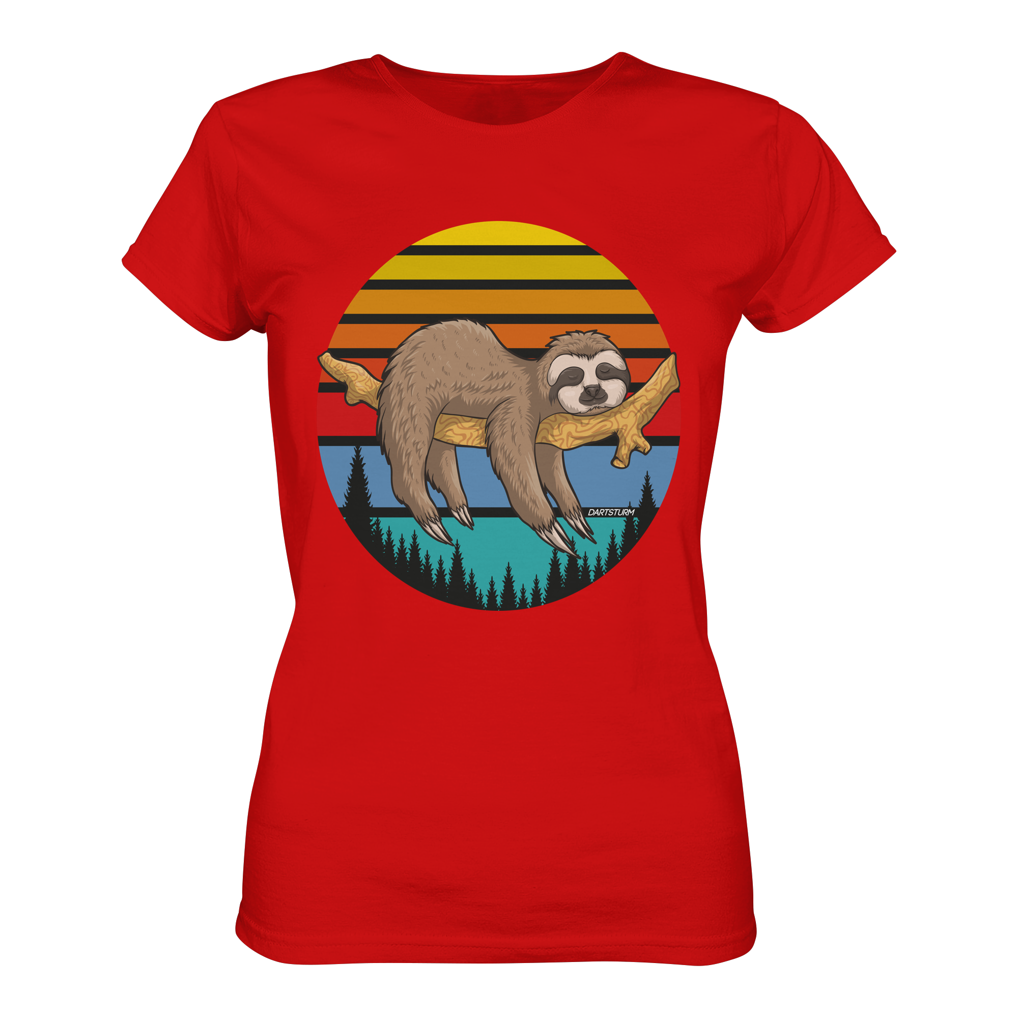 DartSturm - Lazy Sloth - Ladies Premium Shirt DartSturm - Lazy Sloth - Ladies Premium Shirt