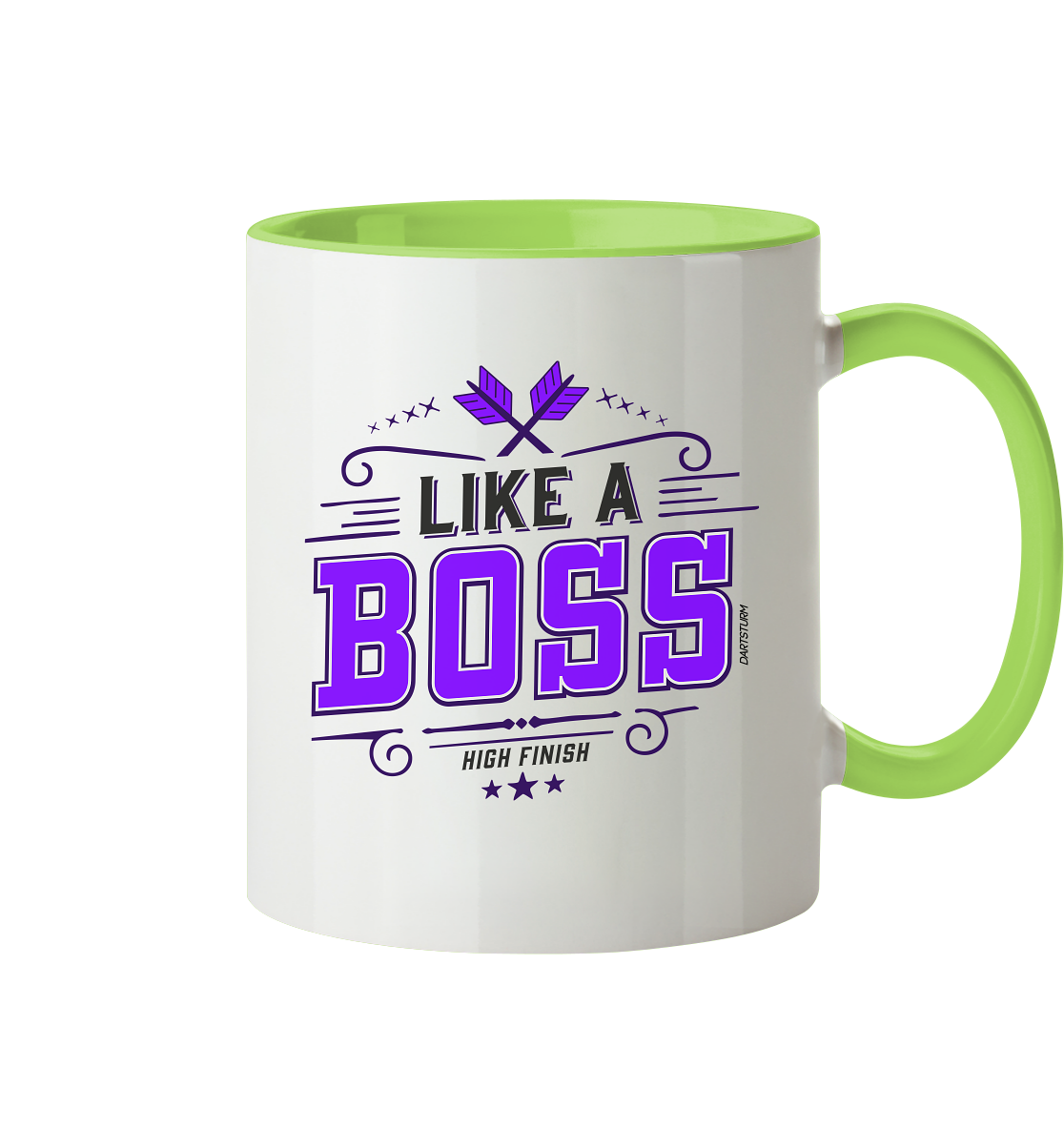 DartSturm - Like a Boss Purple - Tasse zweifarbig DartSturm - Like a Boss Purple - Tasse zweifarbig