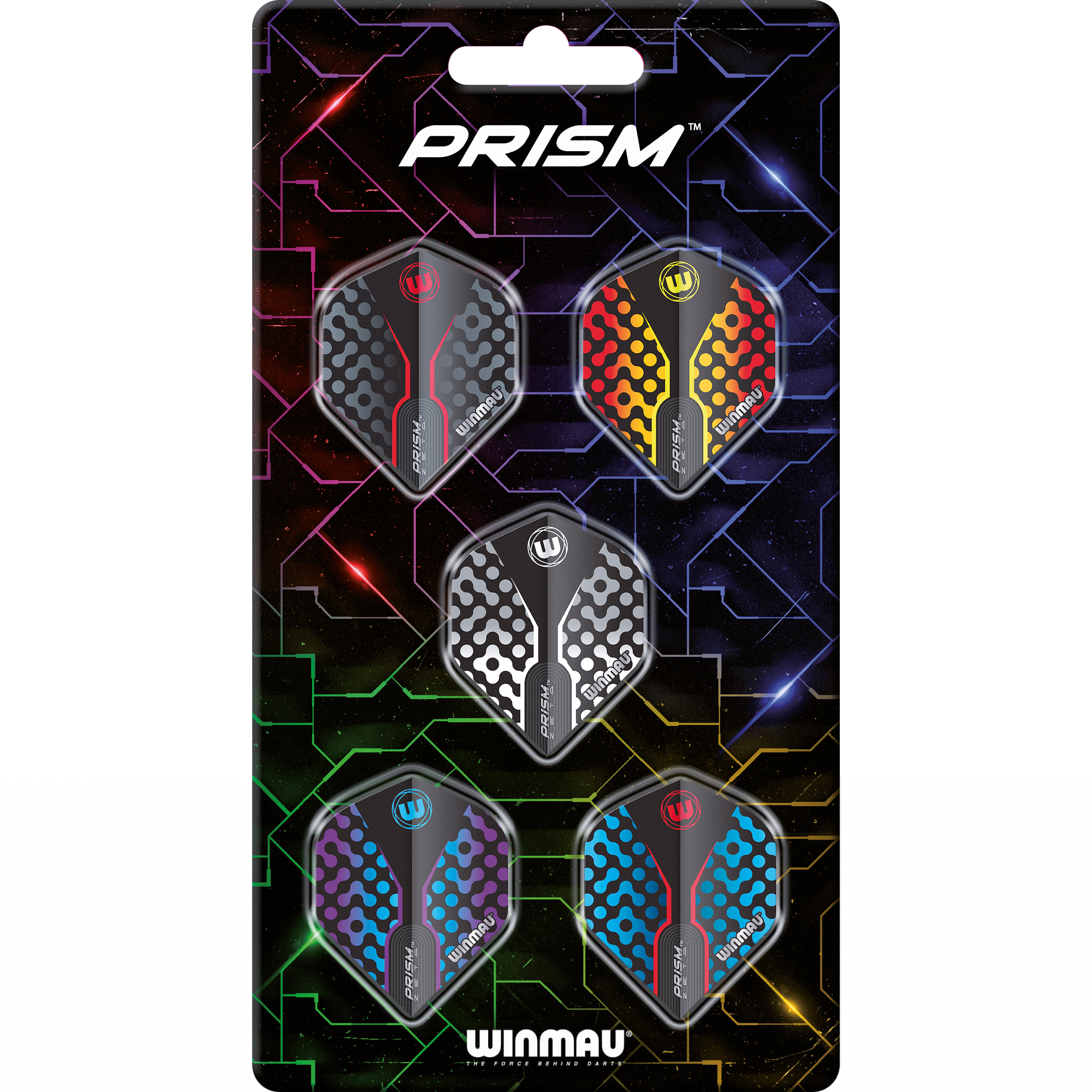 Winmau-Prism-Zeta-Collection Winmau - Prism Zeta Flight Collection