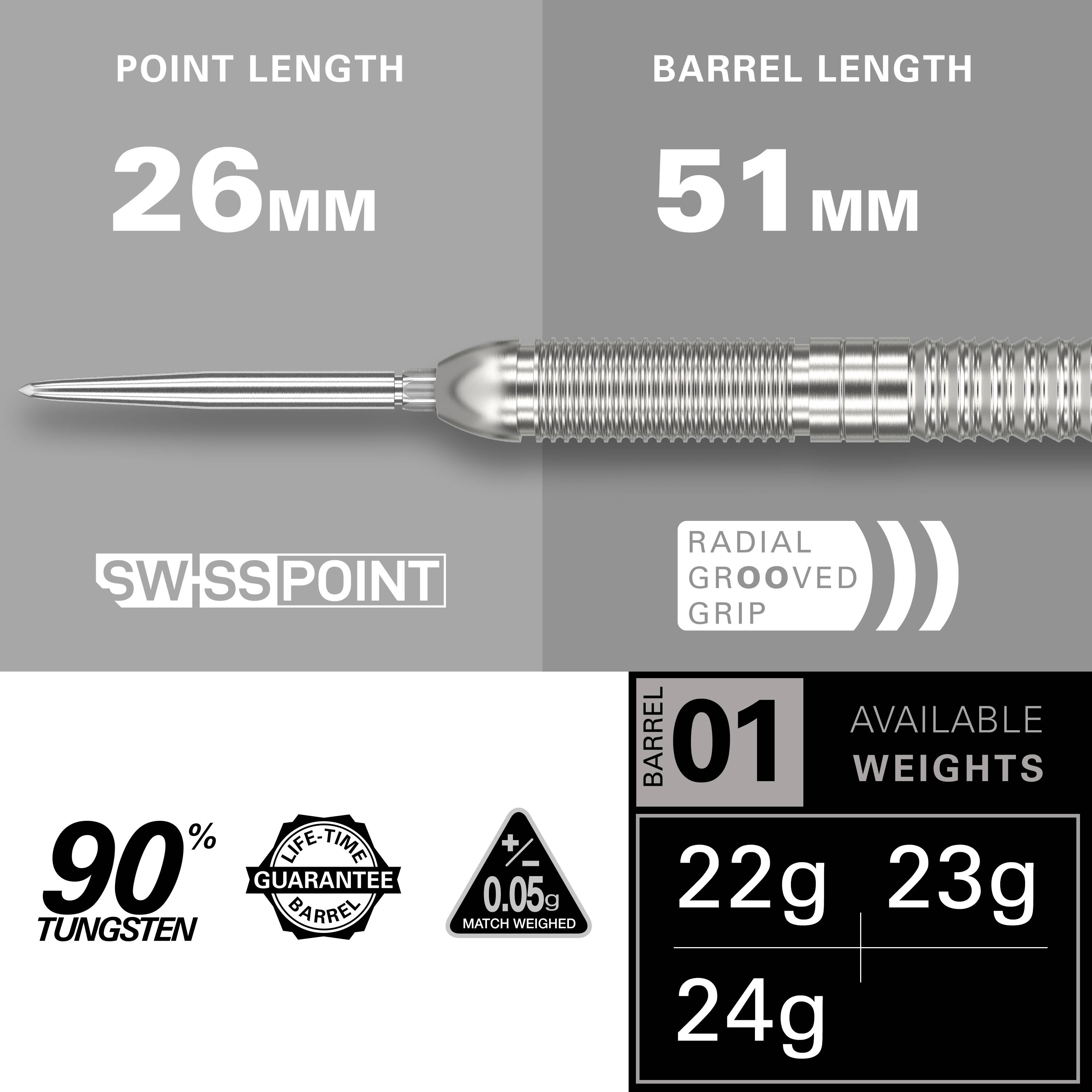 Target - Swiss Point - Crux 01 - Steeldart Target - Swiss Point - Crux 01 - Steeldart
