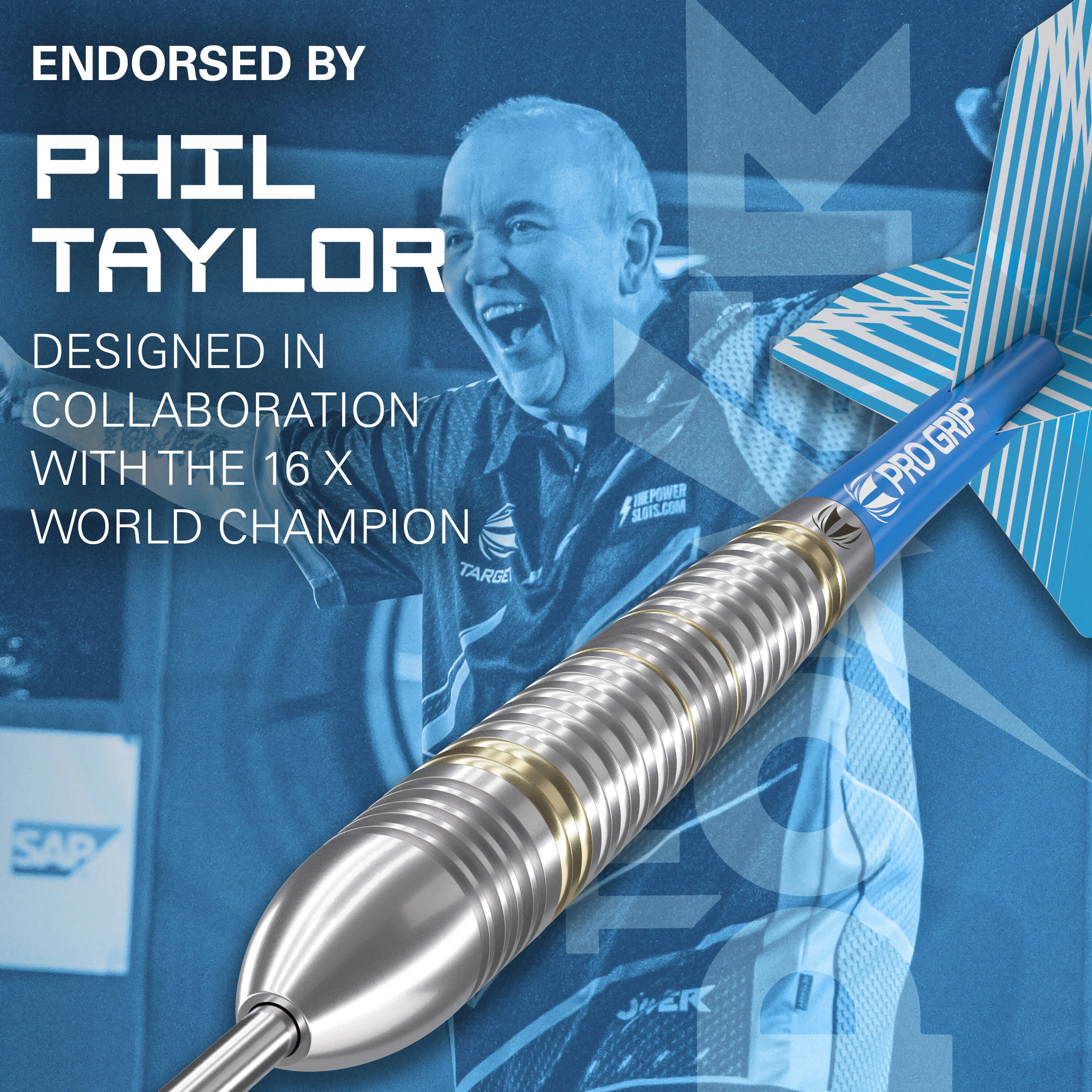 Target - Phil Taylor Brass - Steeldart Target - Phil Taylor Brass - Steeldart