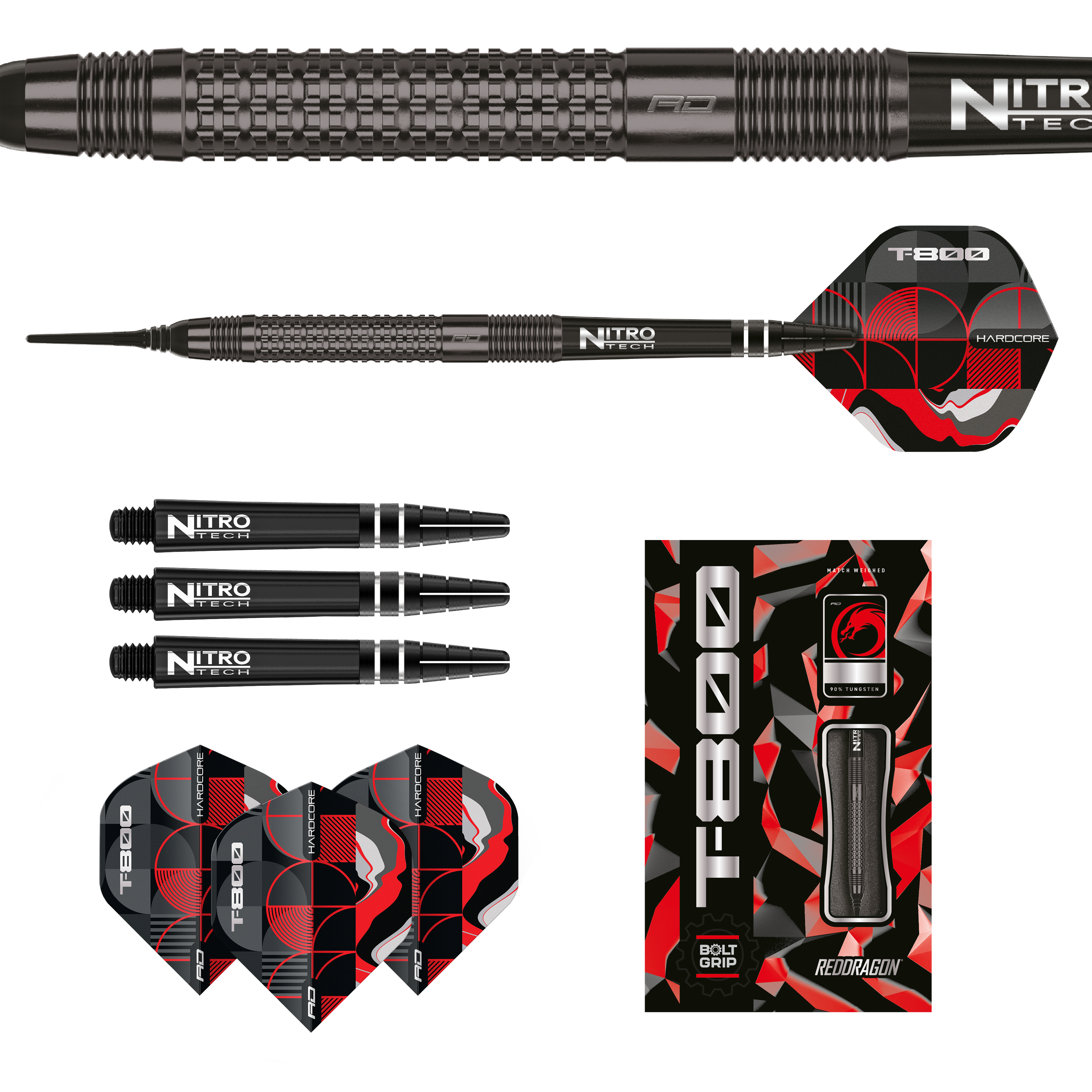 Red Dragon - T-800 - Softdart