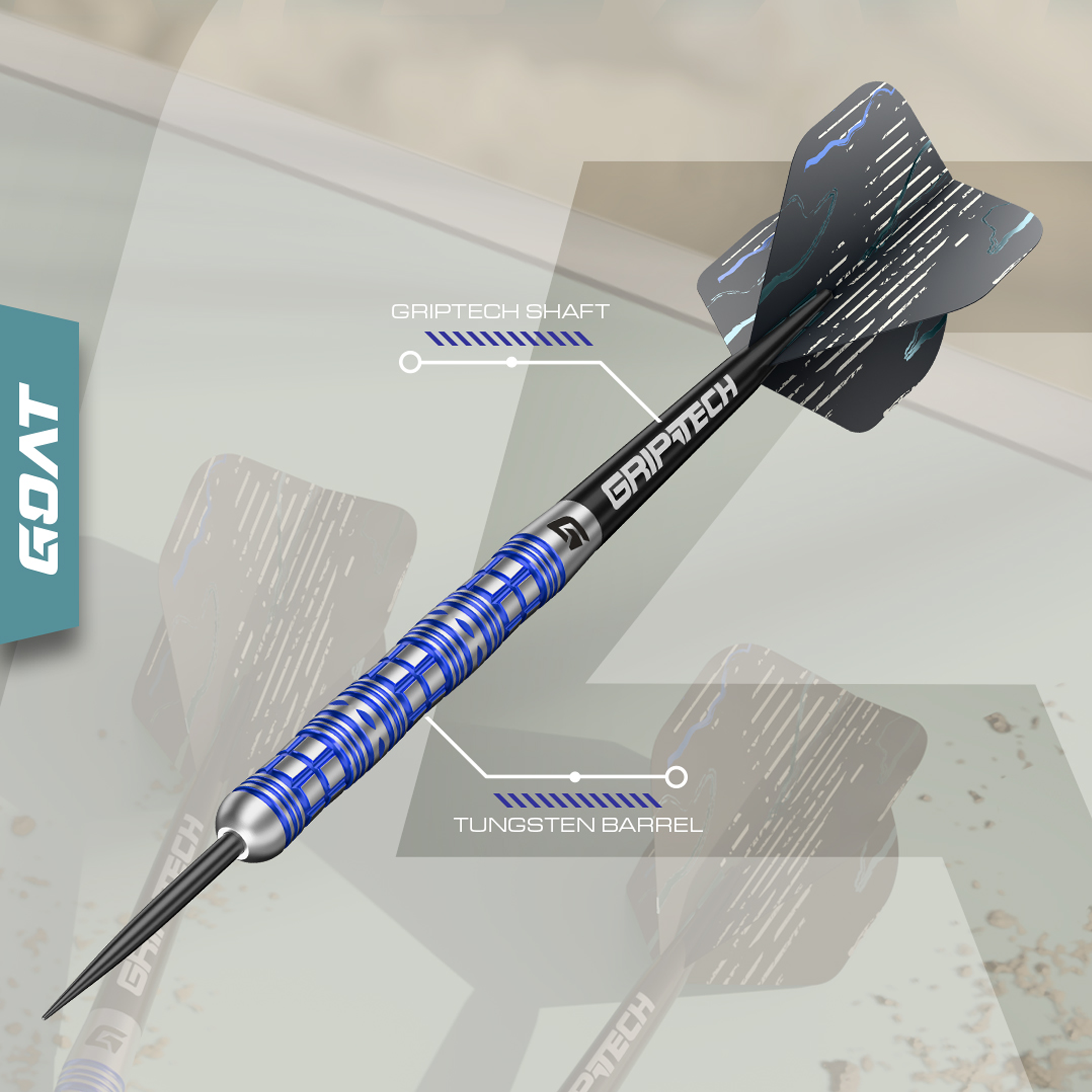 GOAT - Surfer 80% - Steeldart