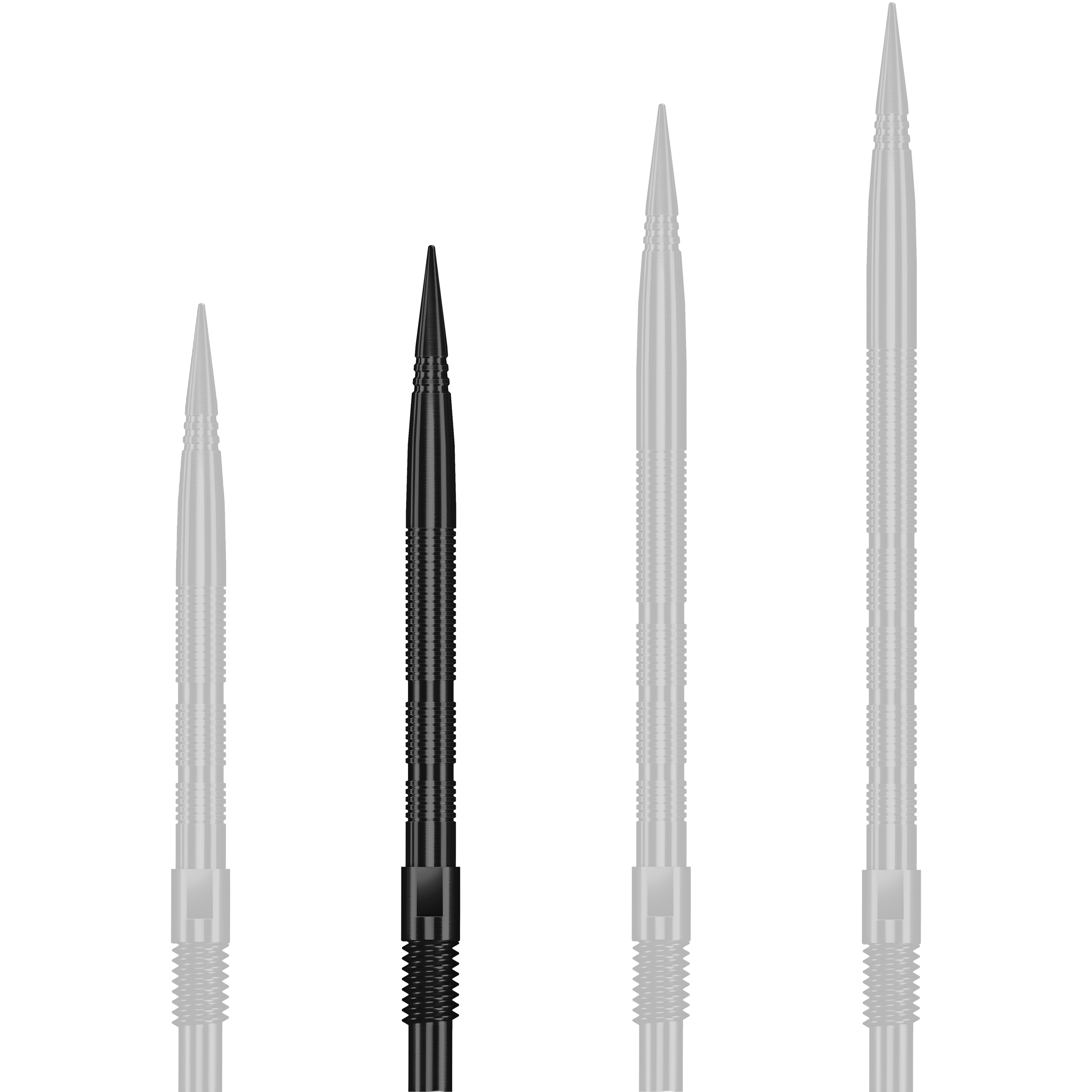 Harrows - Quick Point Micro Ridge - Schwarz