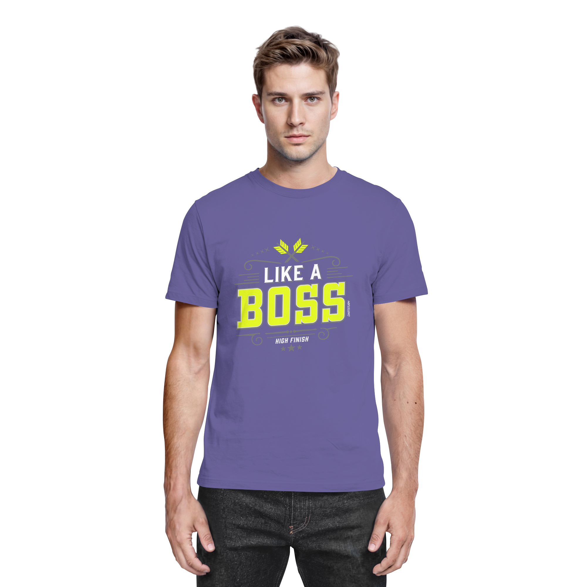 DartSturm - Like a Boss Yellow - Premium Shirt