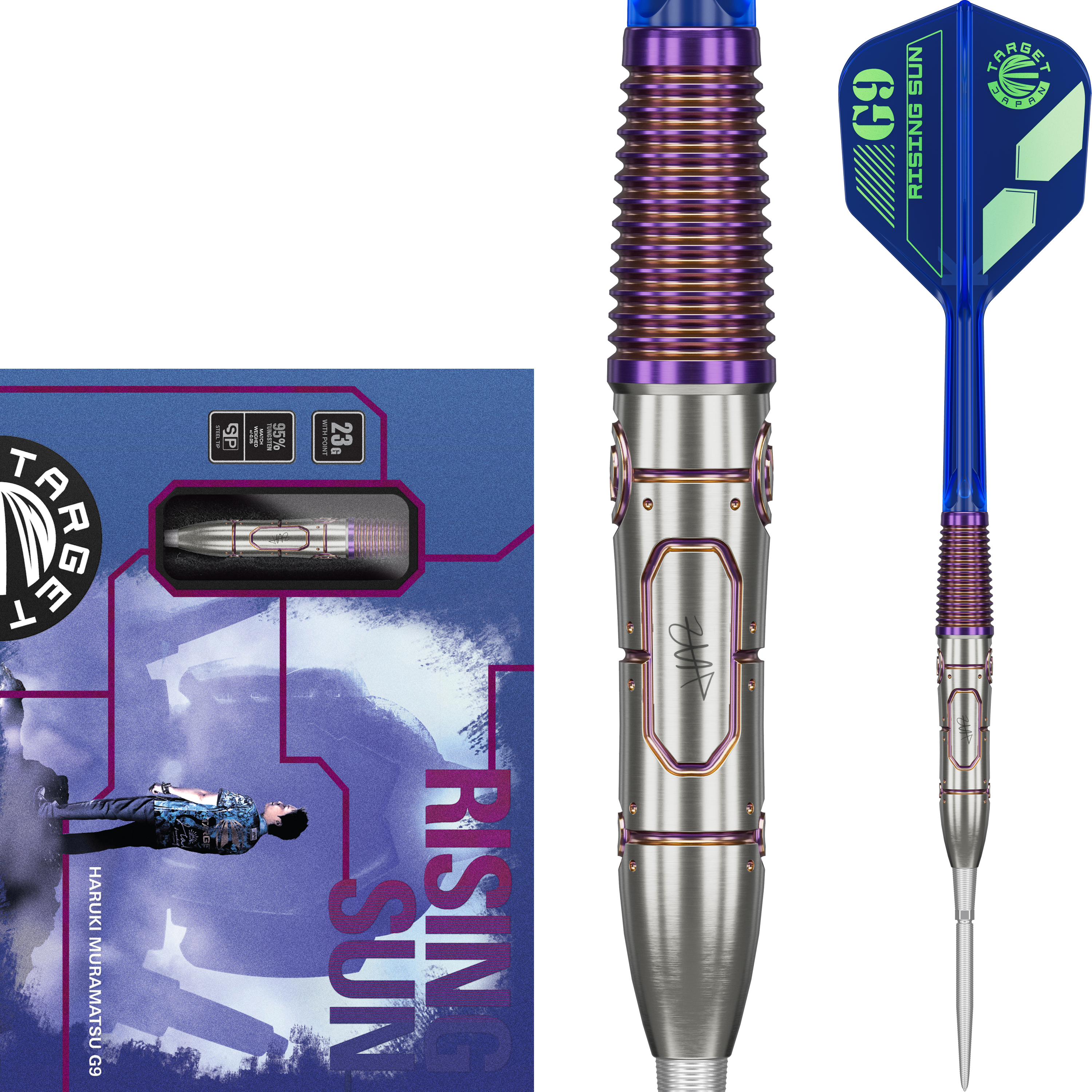 Target Japan - Swiss Point - Haruki Muramatsu Gen 9 - Steeldart Target Japan - Swiss Point - Haruki Muramatsu Gen 9 - Steeldart