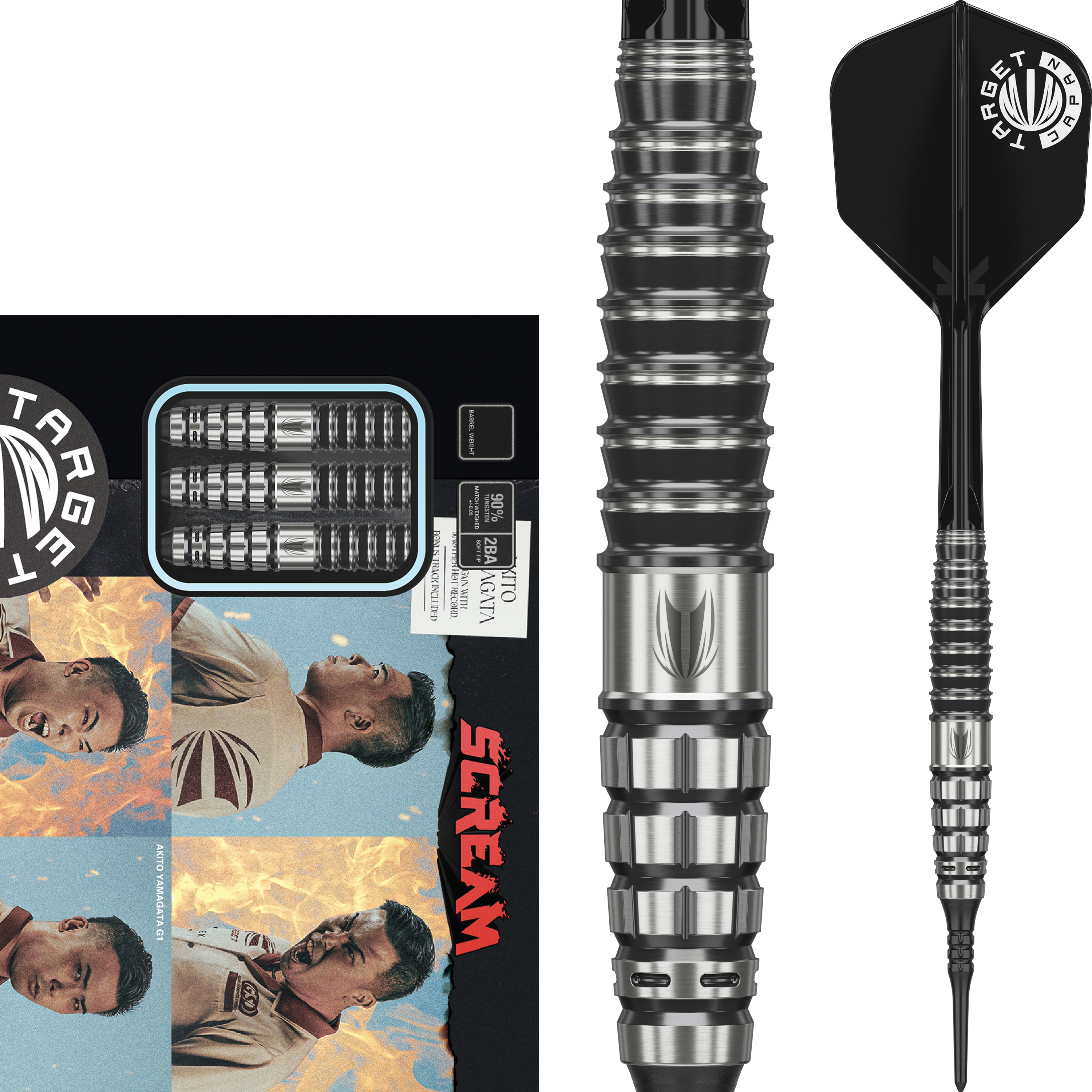 Target Japan - Akito Yamagata MAX - Softdart Target Japan - Akito Yamagata MAX - Softdart