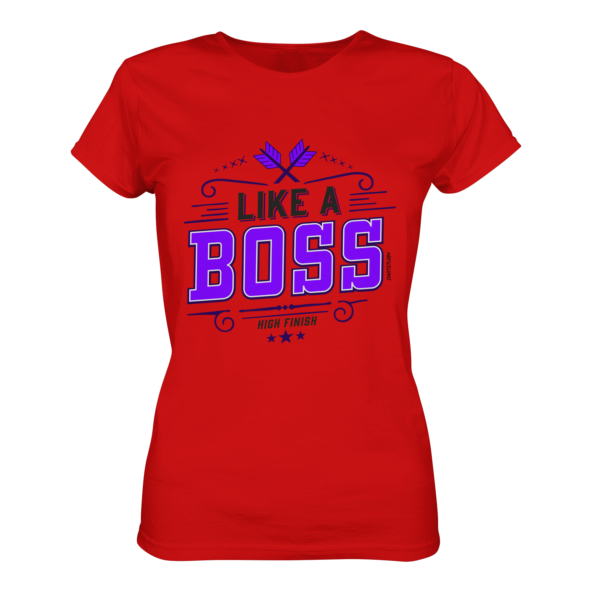DartSturm - Like a Boss Purple - Ladies Premium Shirt