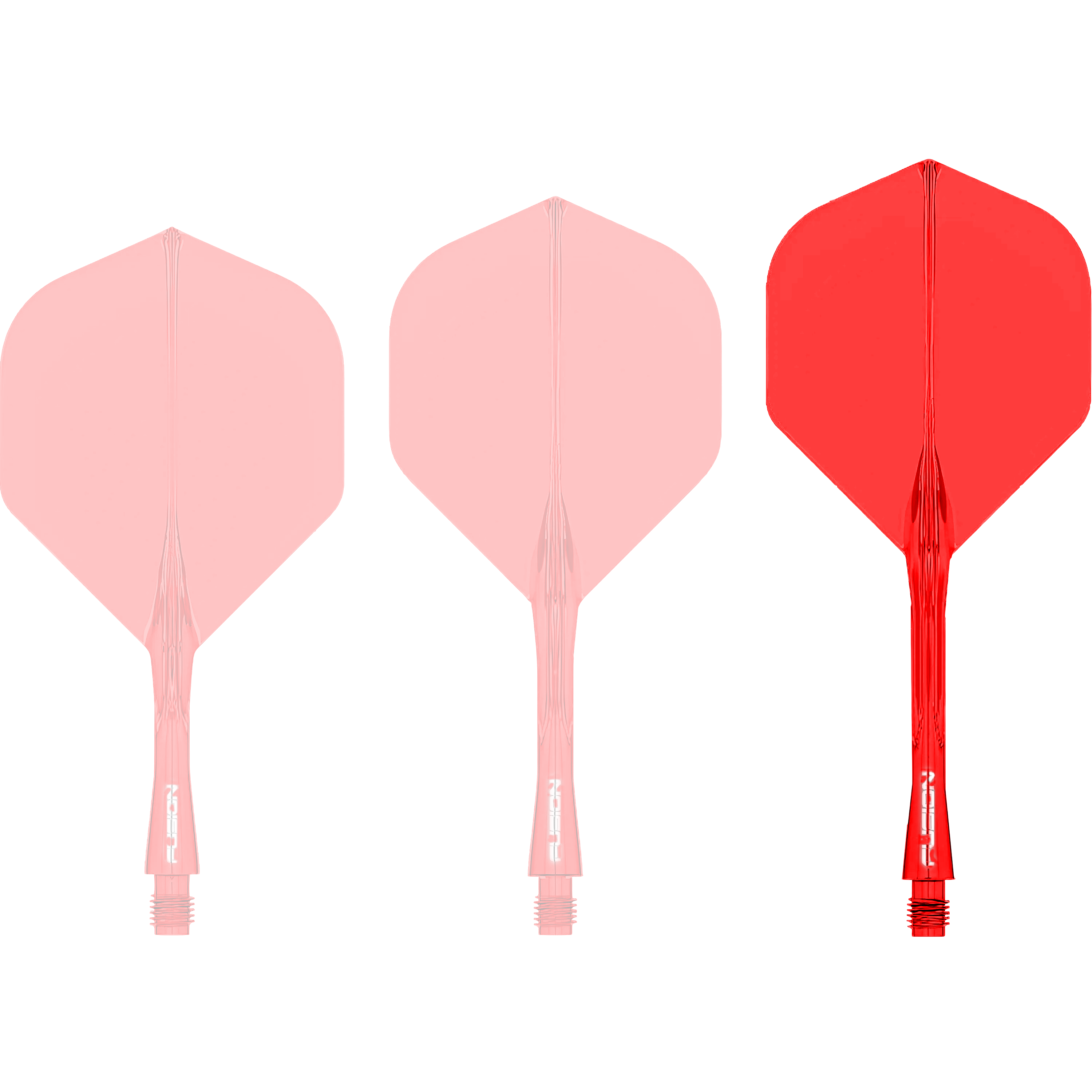 Winmau - Fusion Flightsystem Rot - No2 Winmau - Fusion Flightsystem Rot - No2