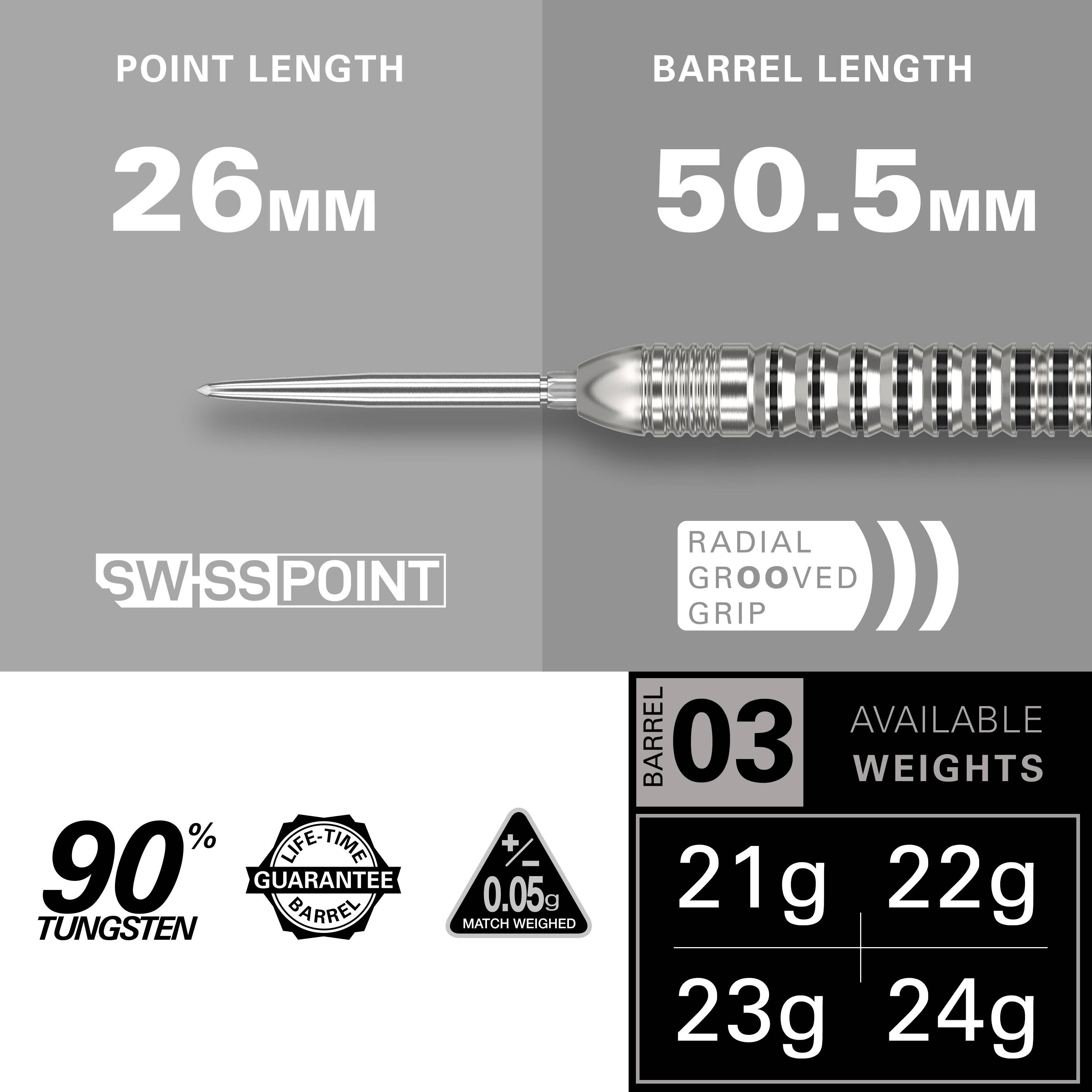 Target - Swiss Point - Exo 03 - Steeldart