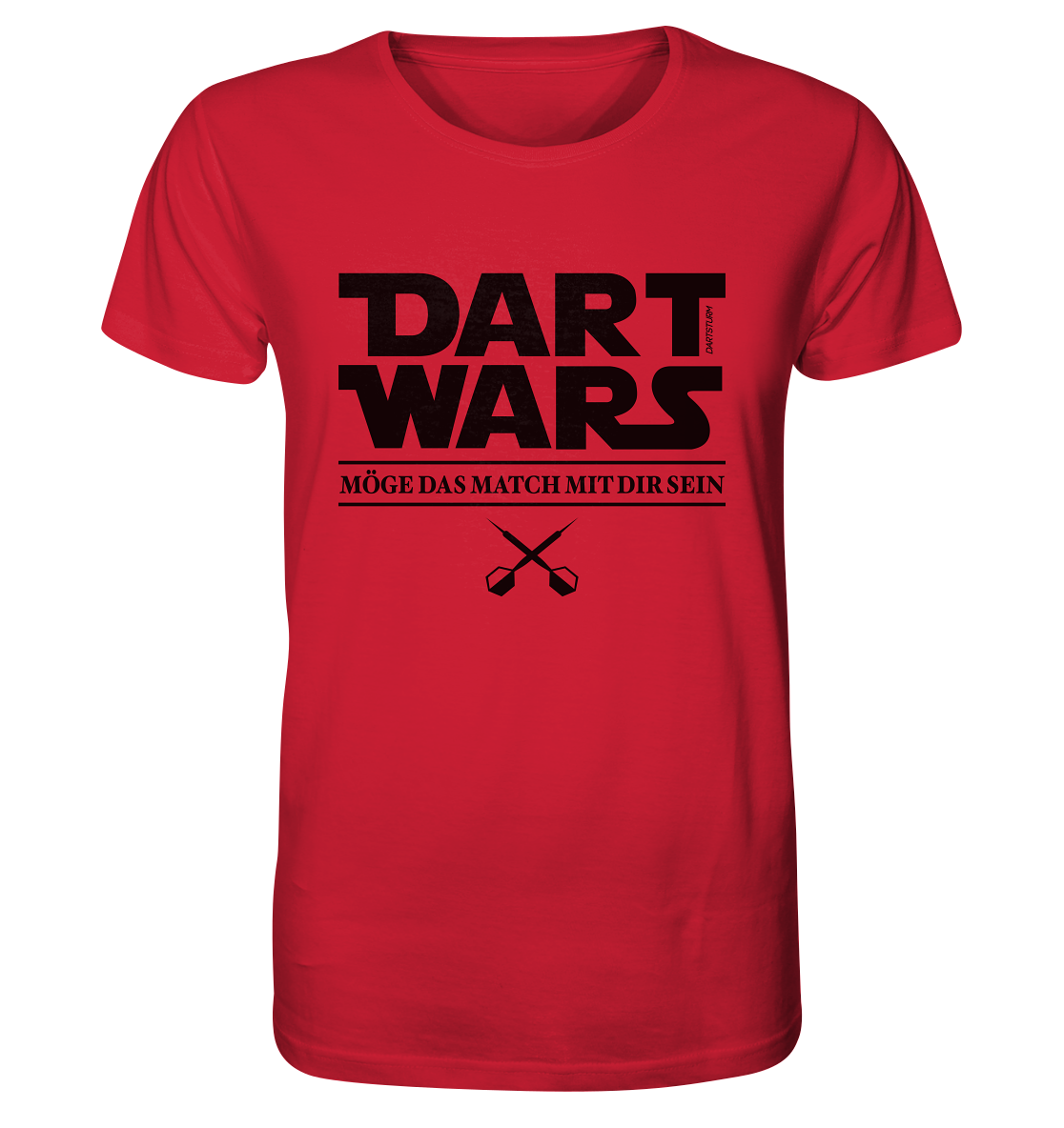 DartSturm - Dart Wars Schwarz - Organic Shirt DartSturm - Dart Wars Schwarz - Organic Shirt