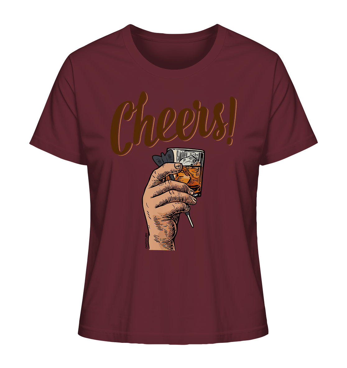 DartSturm - Cheers - Ladies Organic Shirt DartSturm - Cheers - Ladies Organic Shirt