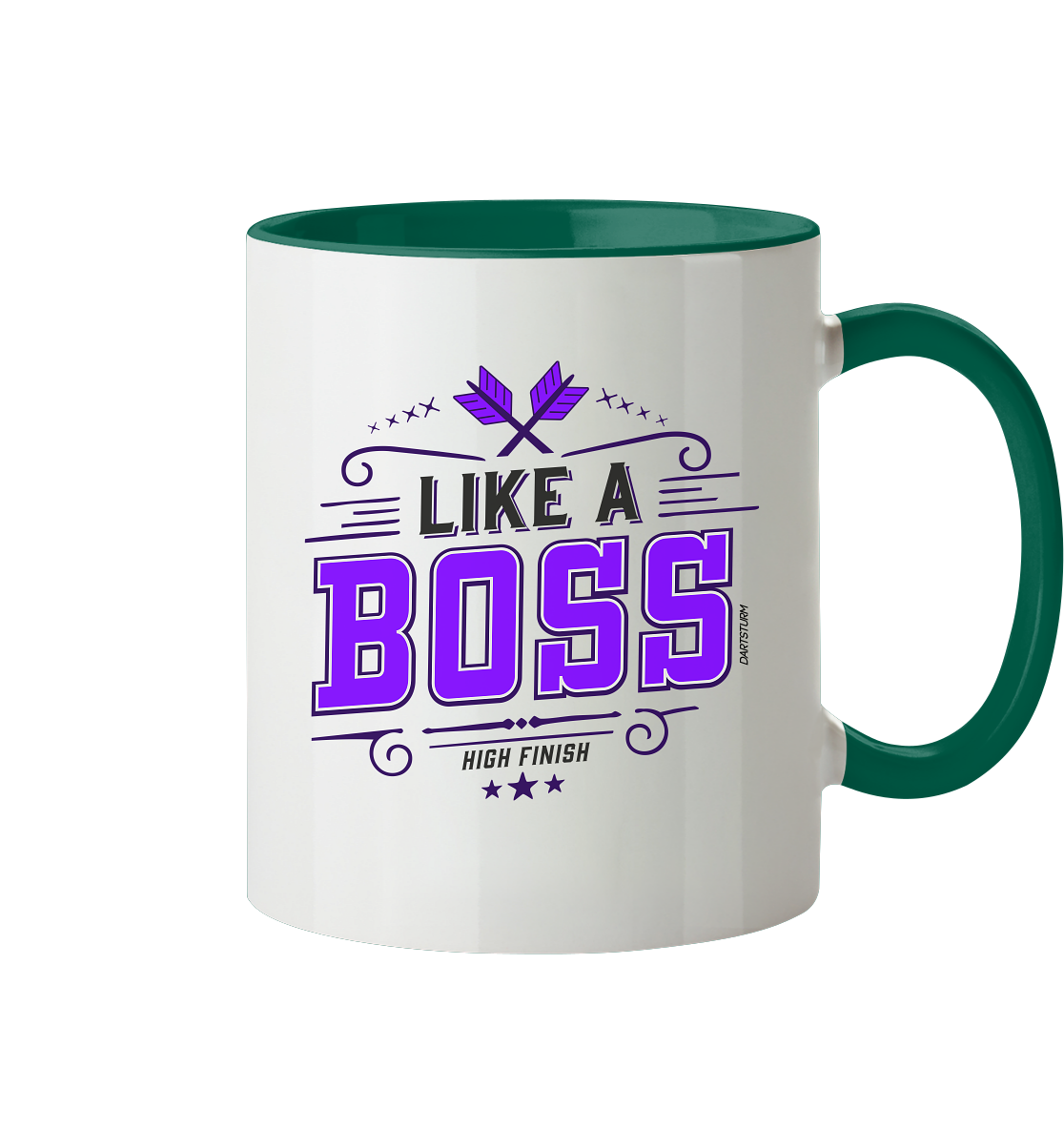 DartSturm - Like a Boss Purple - Tasse zweifarbig DartSturm - Like a Boss Purple - Tasse zweifarbig