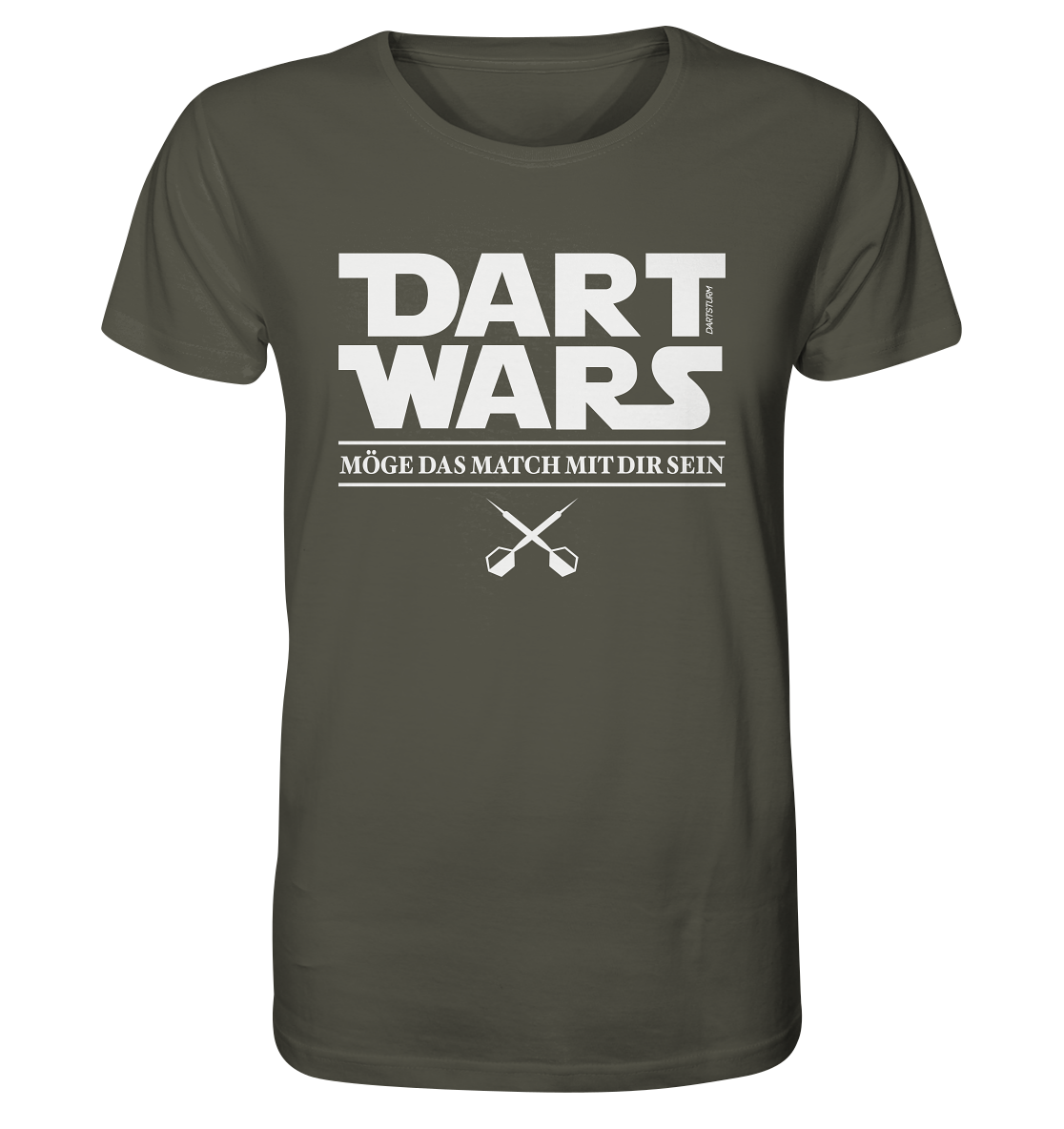 DartSturm - Dart Wars Weiß - Organic Shirt DartSturm - Dart Wars Weiß - Organic Shirt