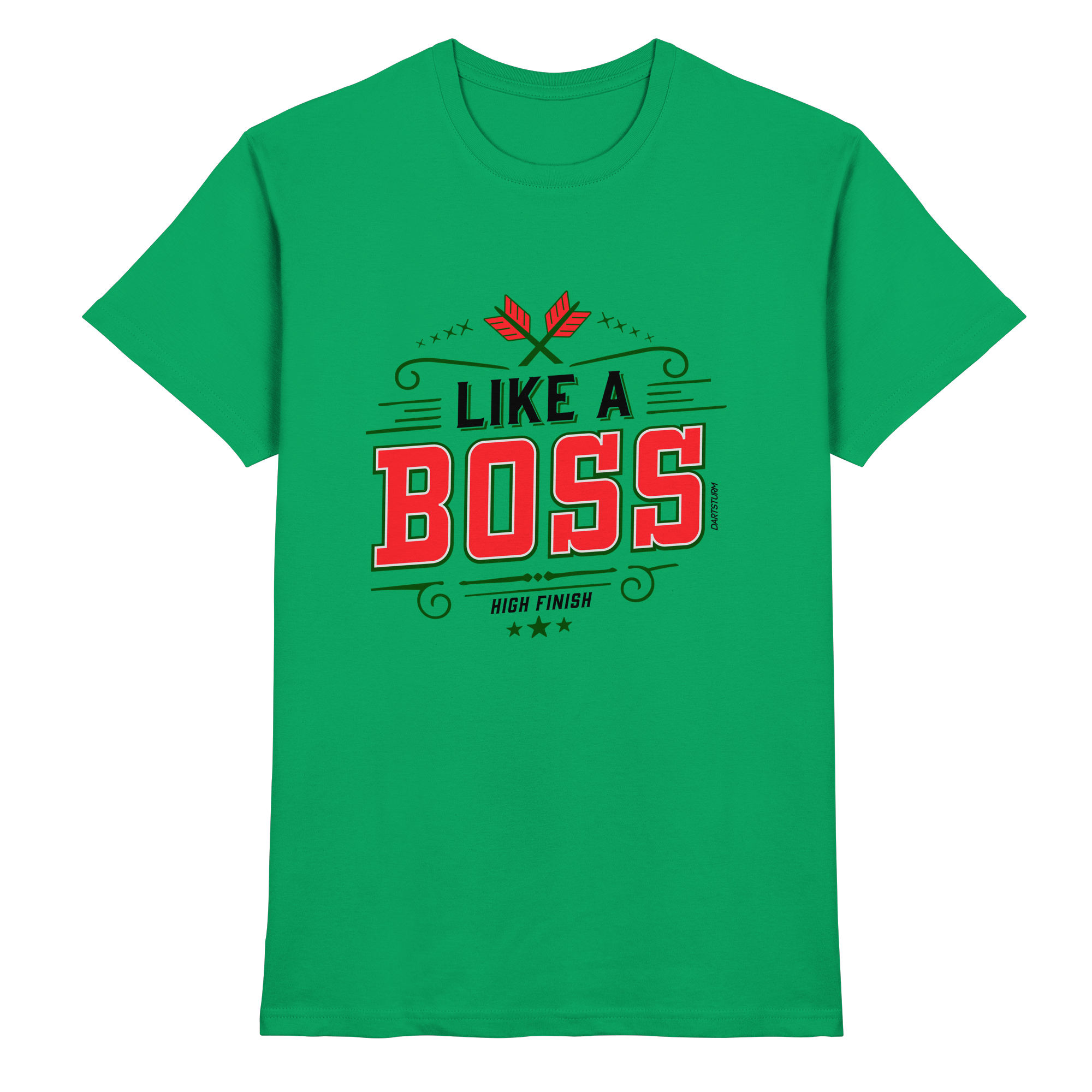 DartSturm - Like a Boss Red - Premium Shirt DartSturm - Like a Boss Red - Premium Shirt