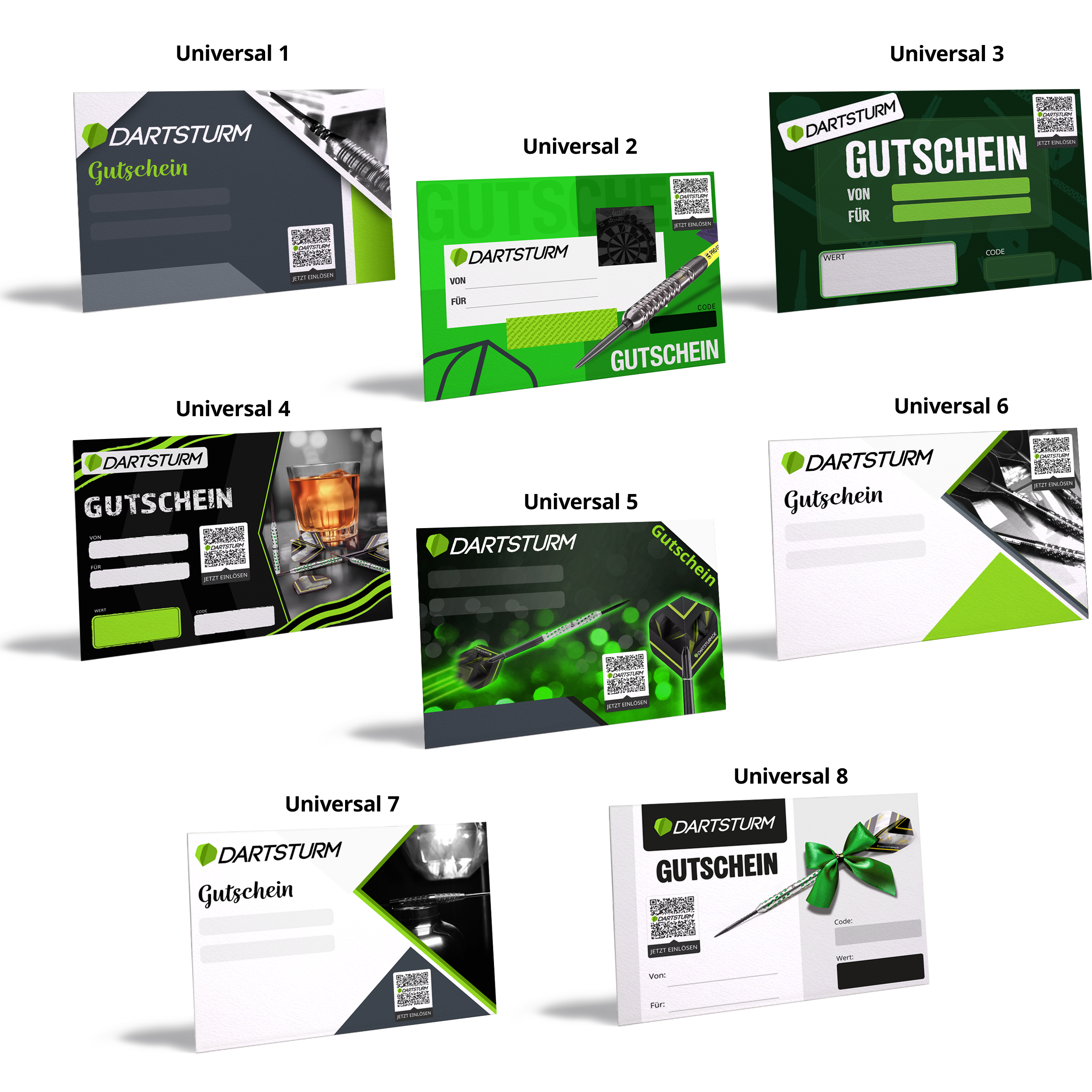 DartSturm - Gutschein Universal per E-Mail