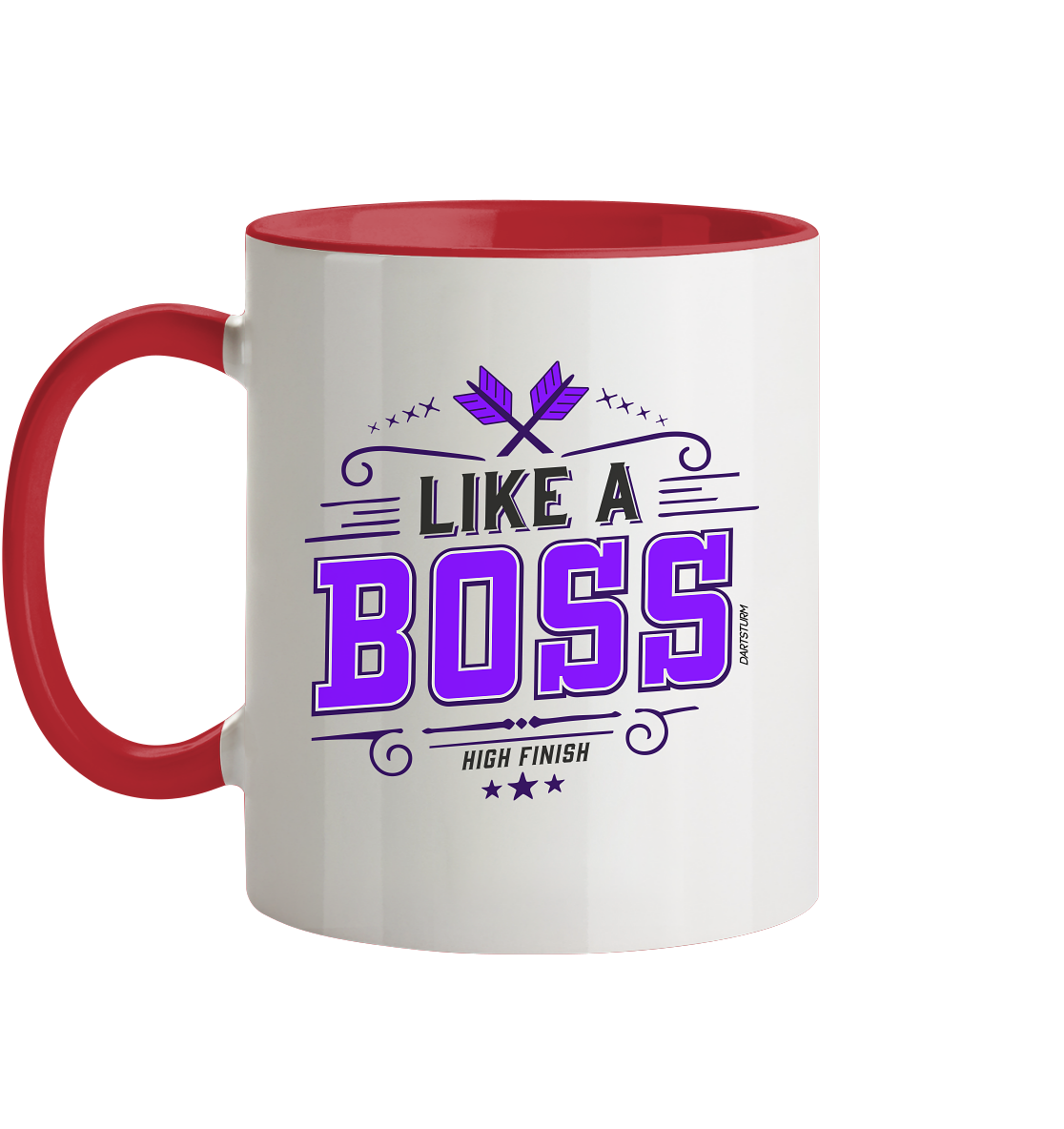 DartSturm - Like a Boss Purple - Tasse zweifarbig DartSturm - Like a Boss Purple - Tasse zweifarbig