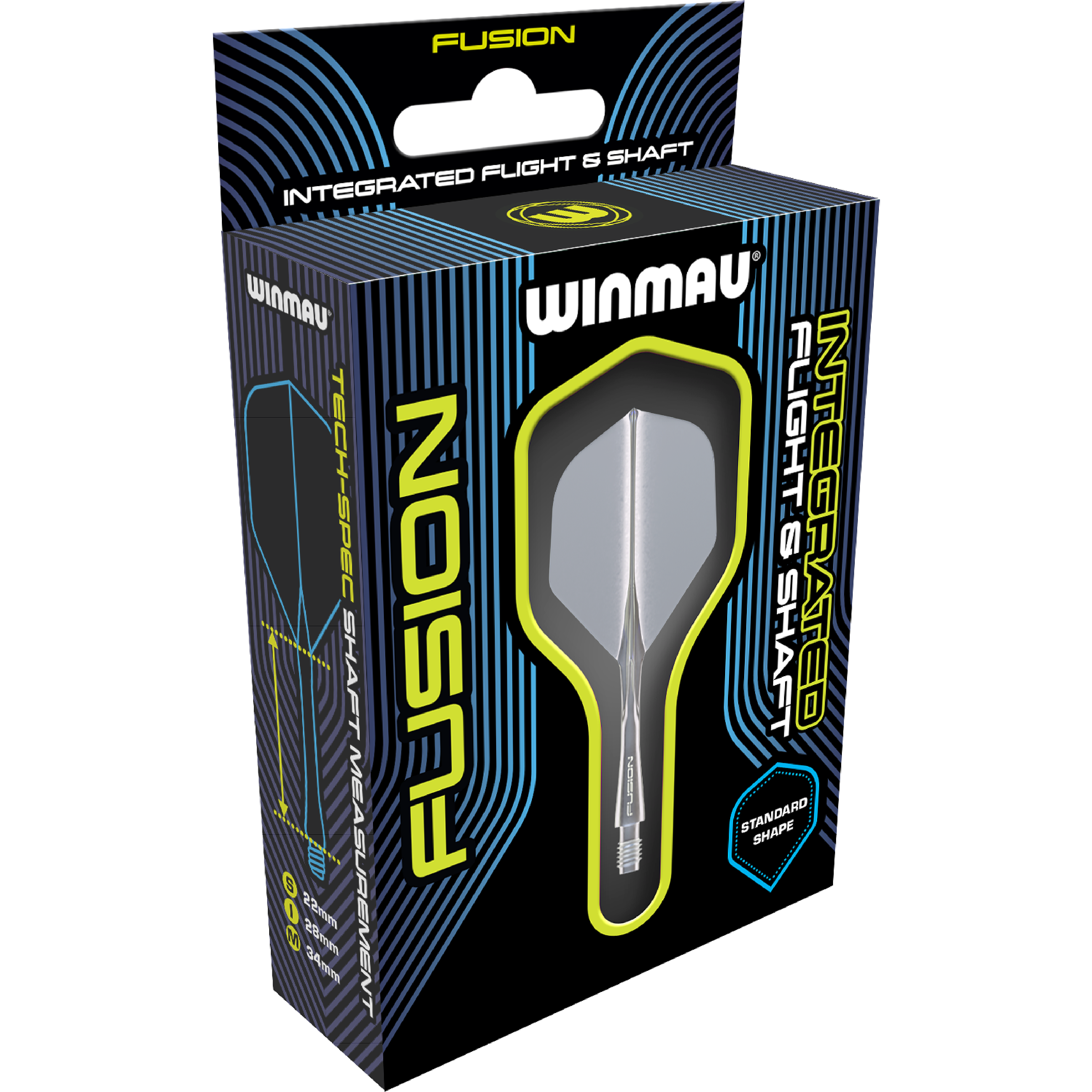 Winmau - Fusion Flightsystem Grau - No2 Winmau - Fusion Flightsystem Grau - No2
