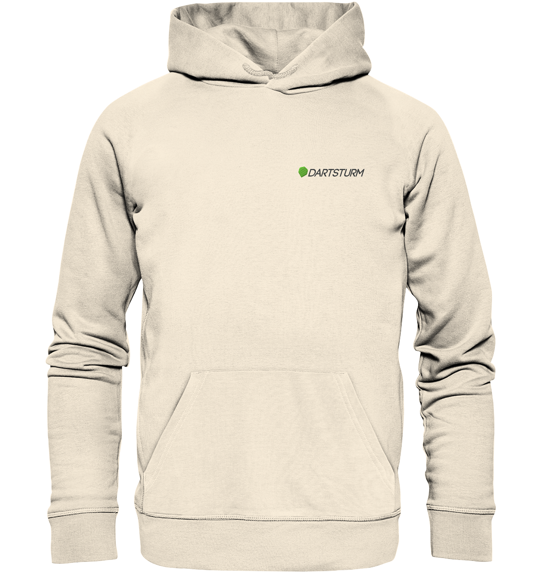 DartSturm - Logo Schwarz Hoodie (Stick)