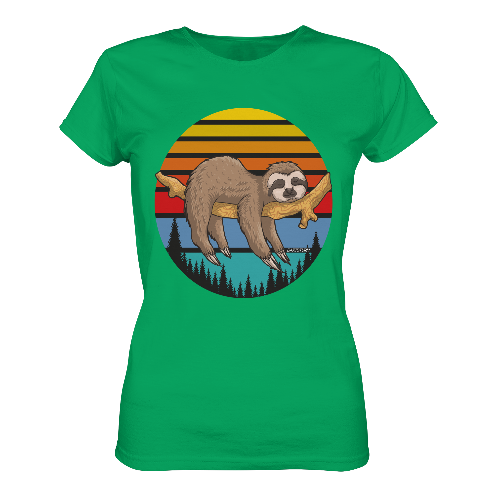 DartSturm - Lazy Sloth - Ladies Premium Shirt