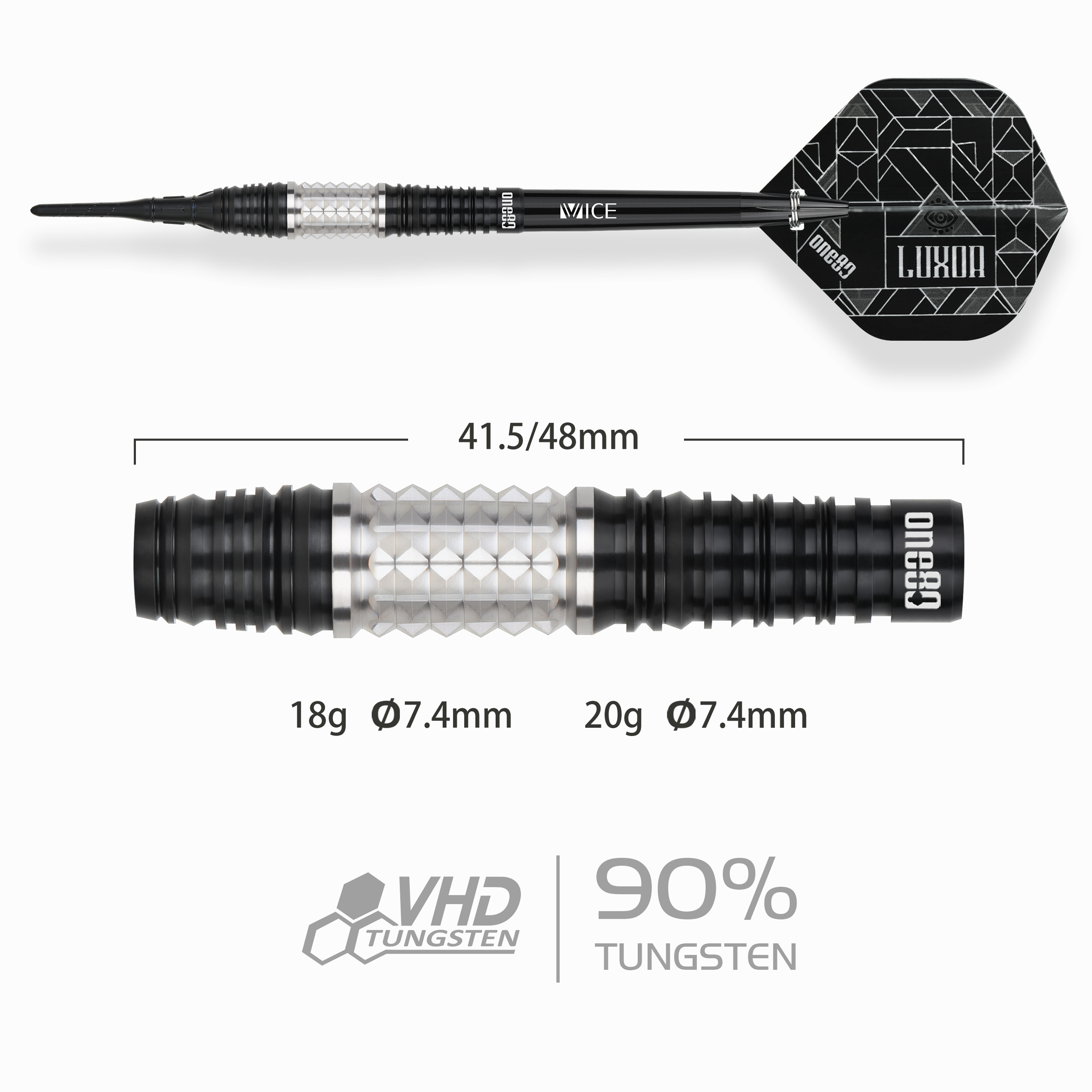 One80 - Luxor II Theta - Softdart