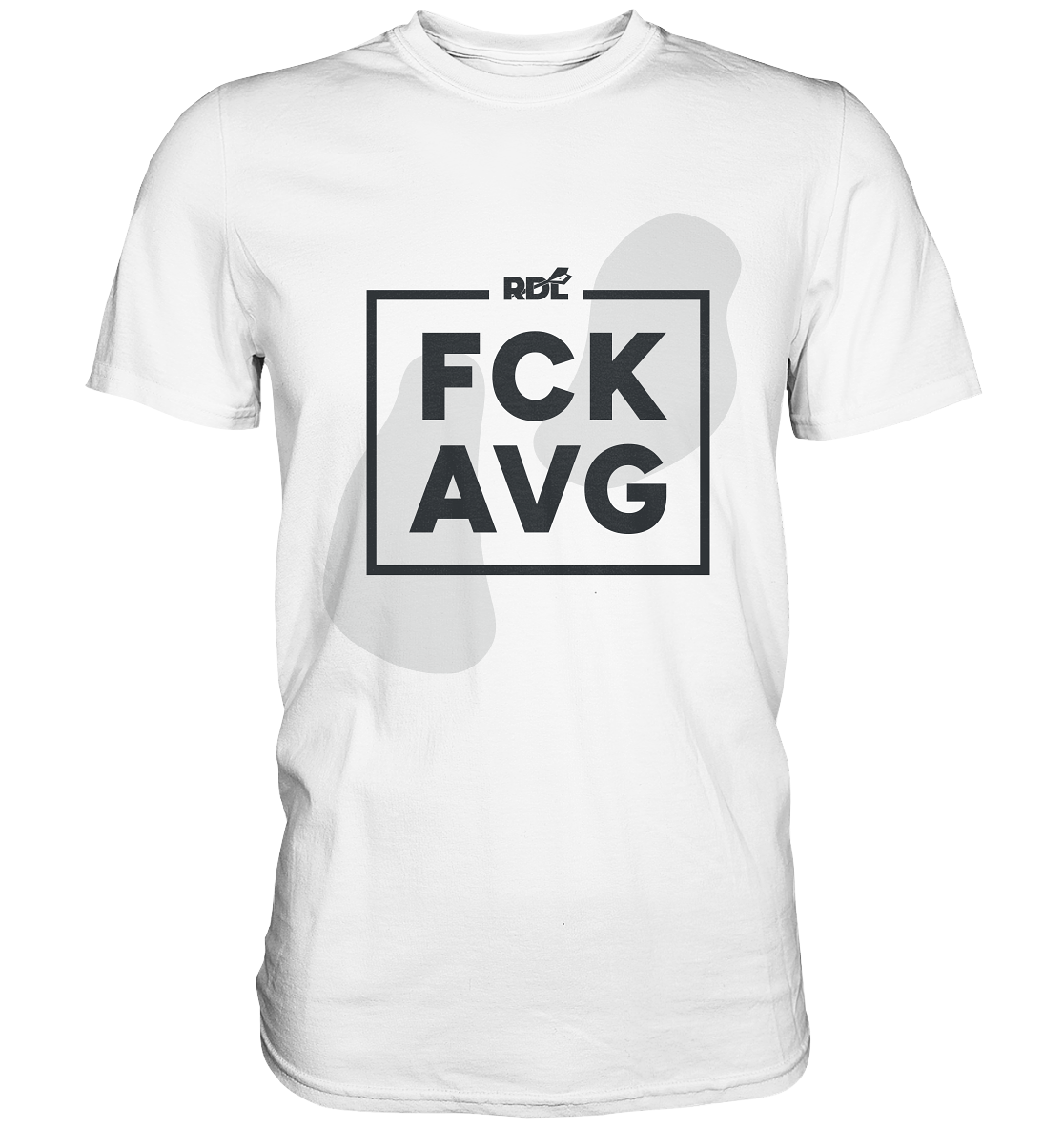 DartSturm - RDL FCK AVG Schwarz - Premium Shirt