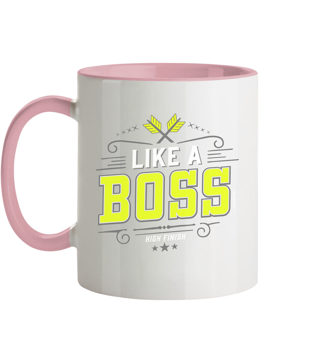 DartSturm - Like a Boss Yellow - Tasse zweifarbig DartSturm - Like a Boss Yellow - Tasse zweifarbig