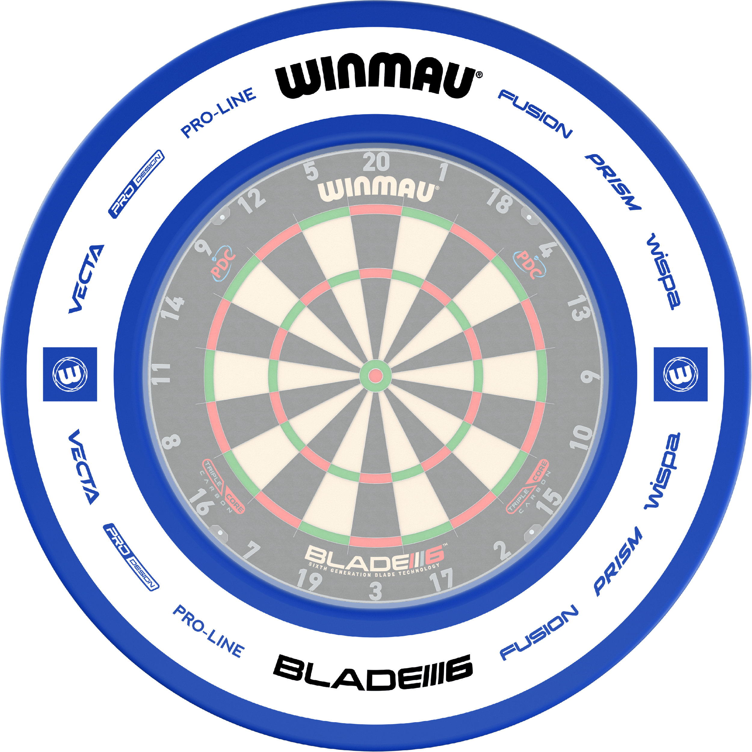 Winmau - Pro-Line Blau 2.0 - Surround