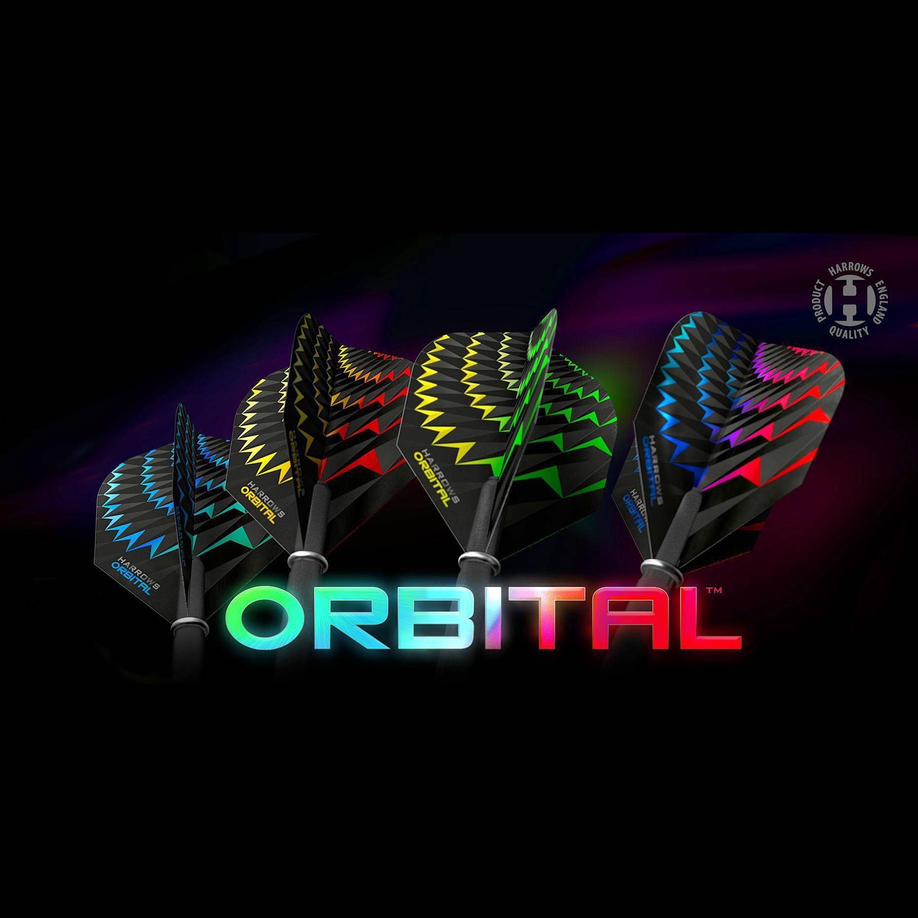 Harrows-Orbital-Flight-Small-Standard-Banner Harrows - Orbital Flight - Small Standard